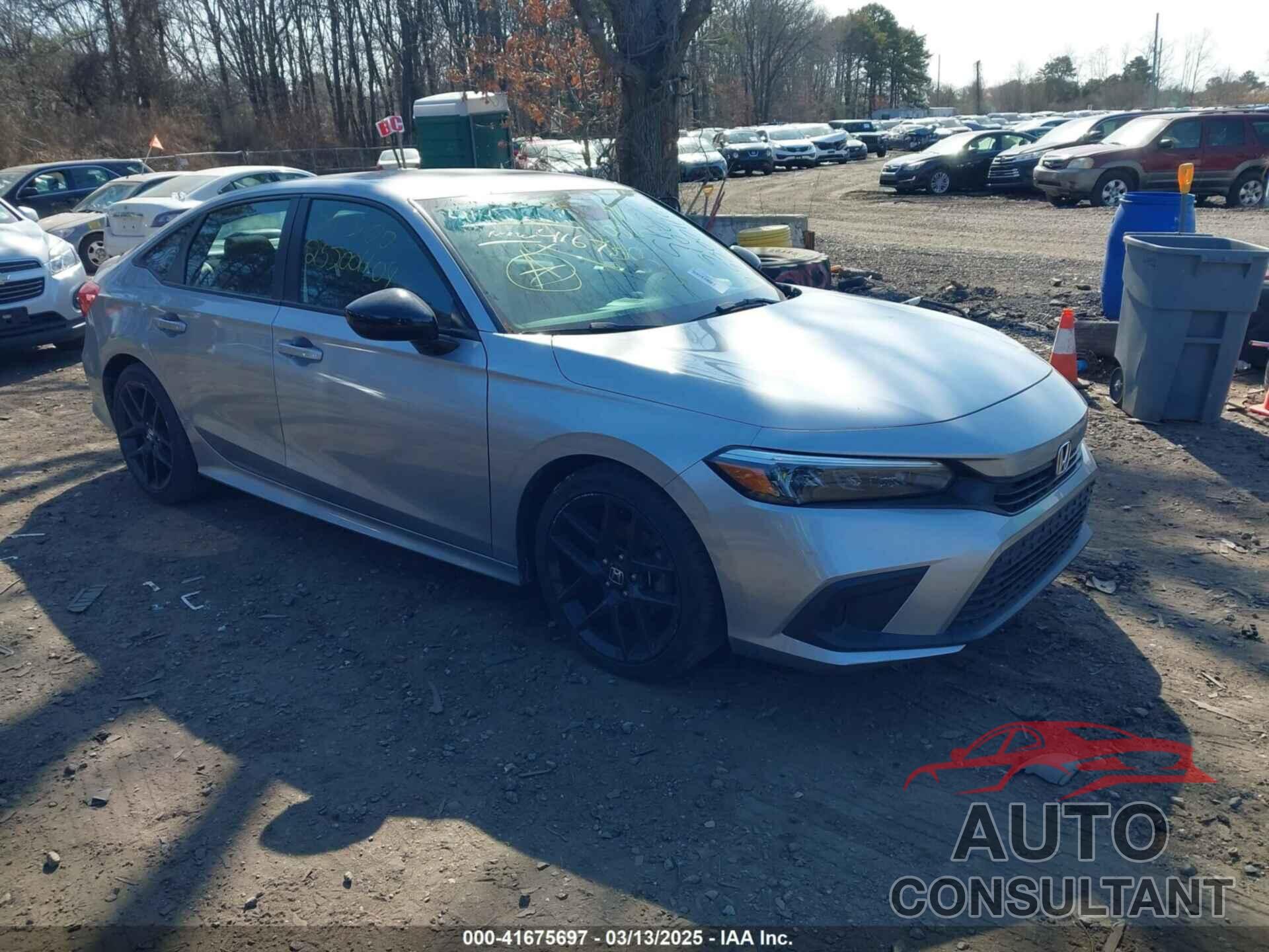 HONDA CIVIC 2022 - 2HGFE2F53NH521227