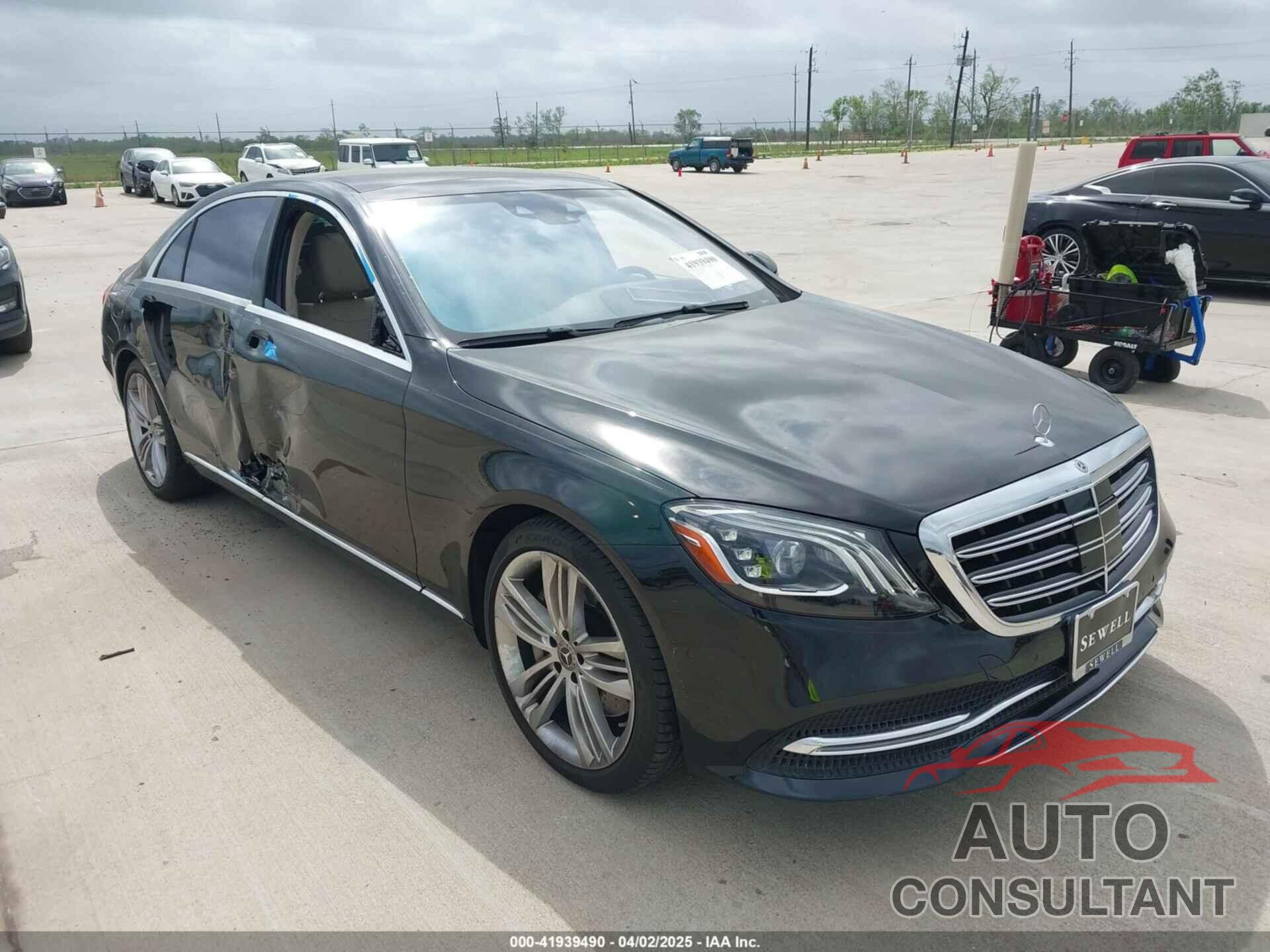 MERCEDES-BENZ S 560 2018 - WDDUG8DB0JA389005