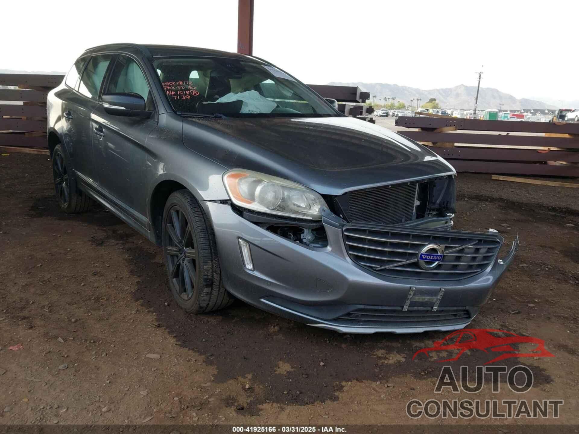 VOLVO XC60 2016 - YV440MDJ8G2787139
