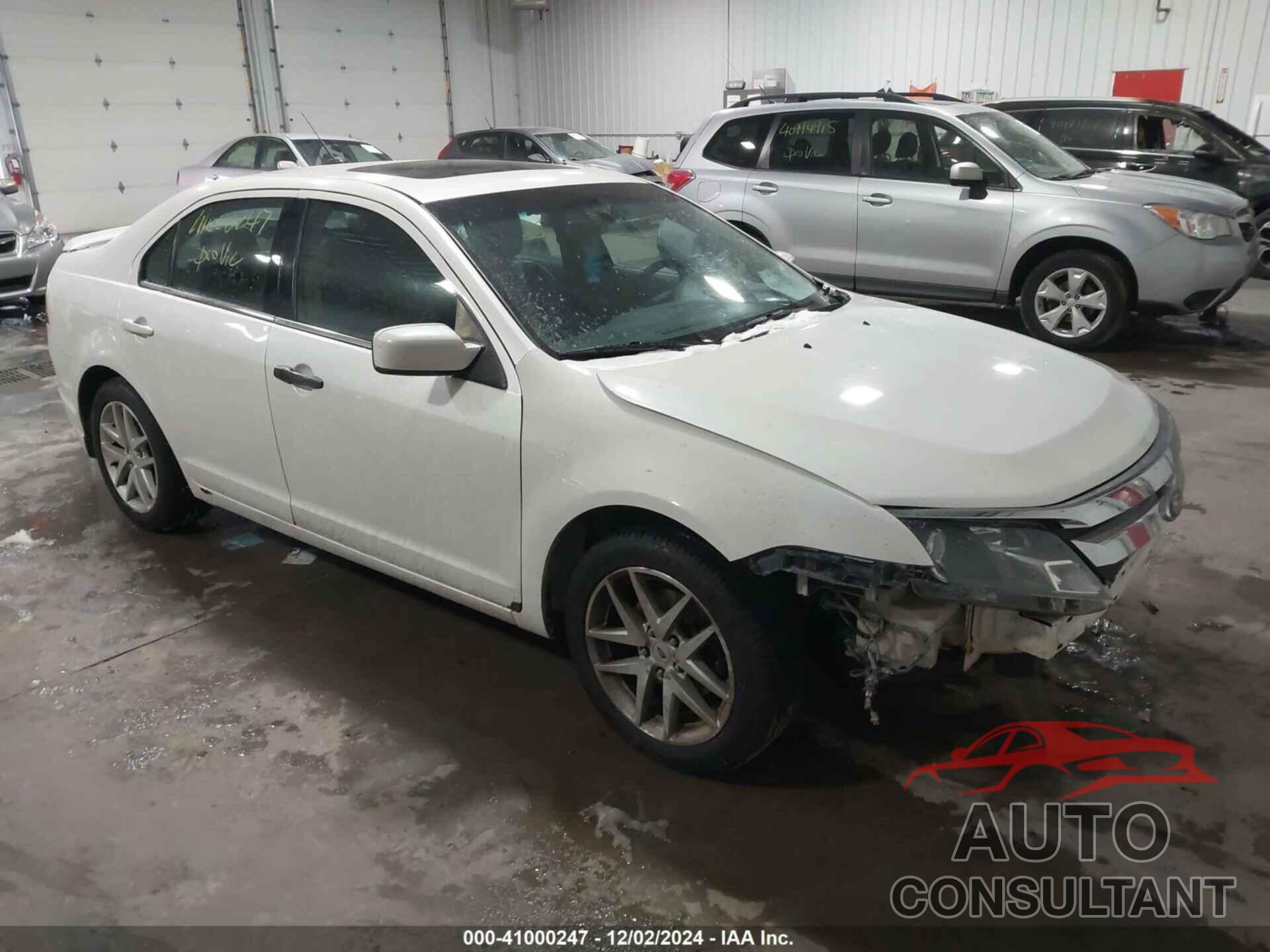 FORD FUSION 2010 - 3FAHP0JG8AR250250