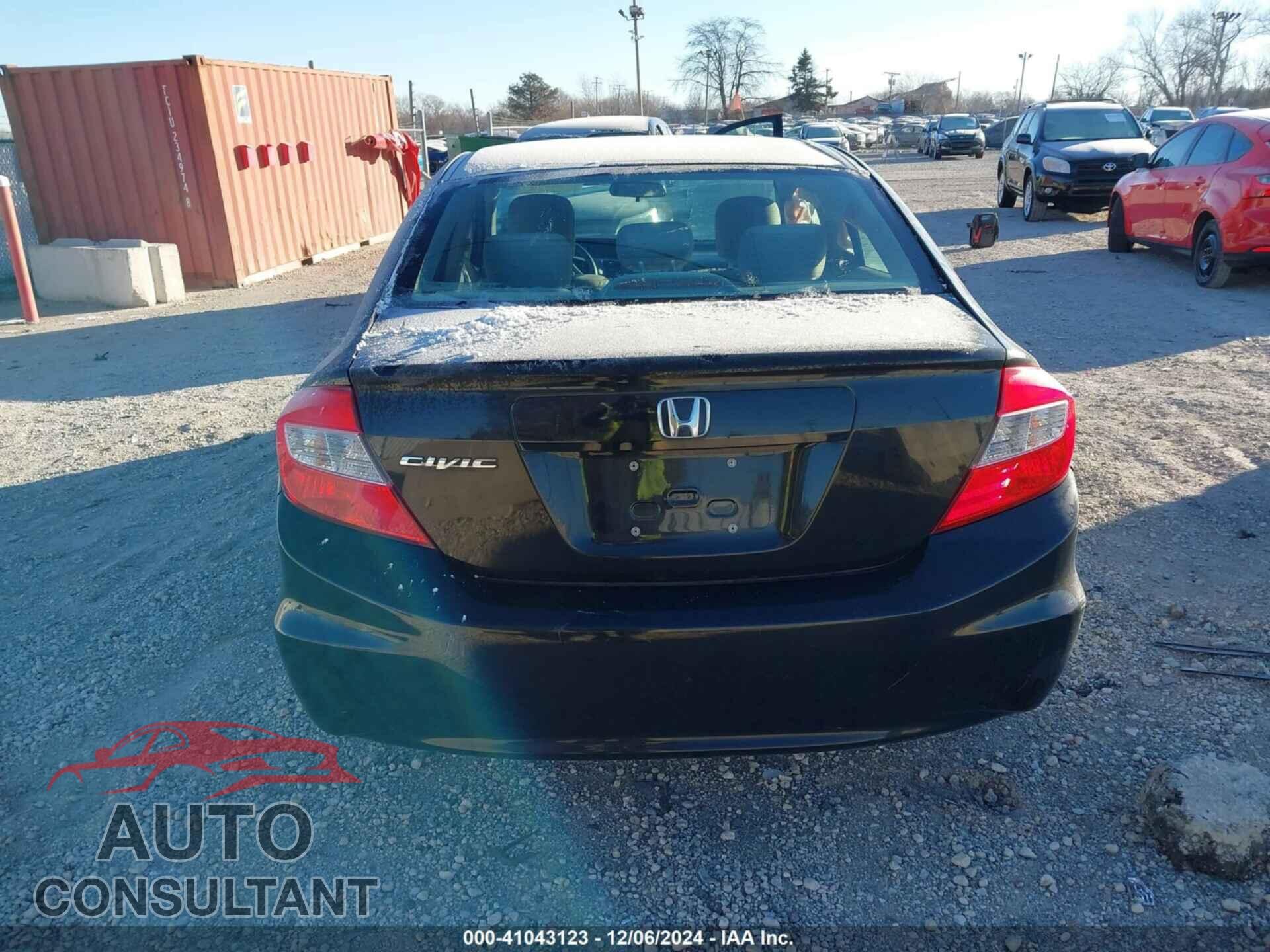 HONDA CIVIC 2012 - 19XFB2F56CE048665