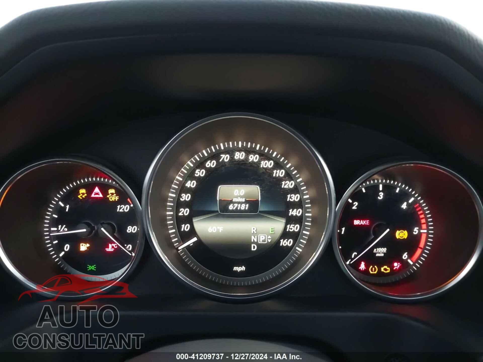 MERCEDES-BENZ E 2014 - WDDHF0EB1EB039080