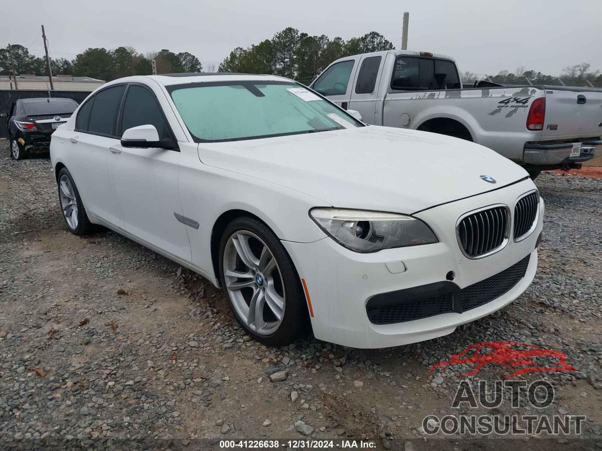 BMW 740I 2014 - WBAYA6C51ED144387