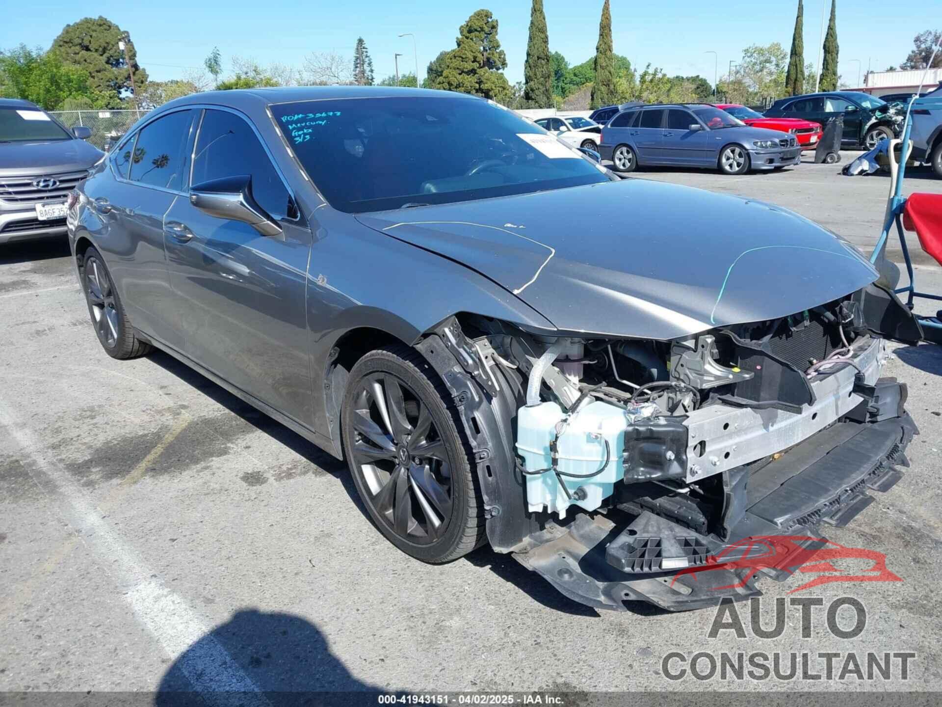 LEXUS ES 350 2019 - 58ABZ1B13KU046187