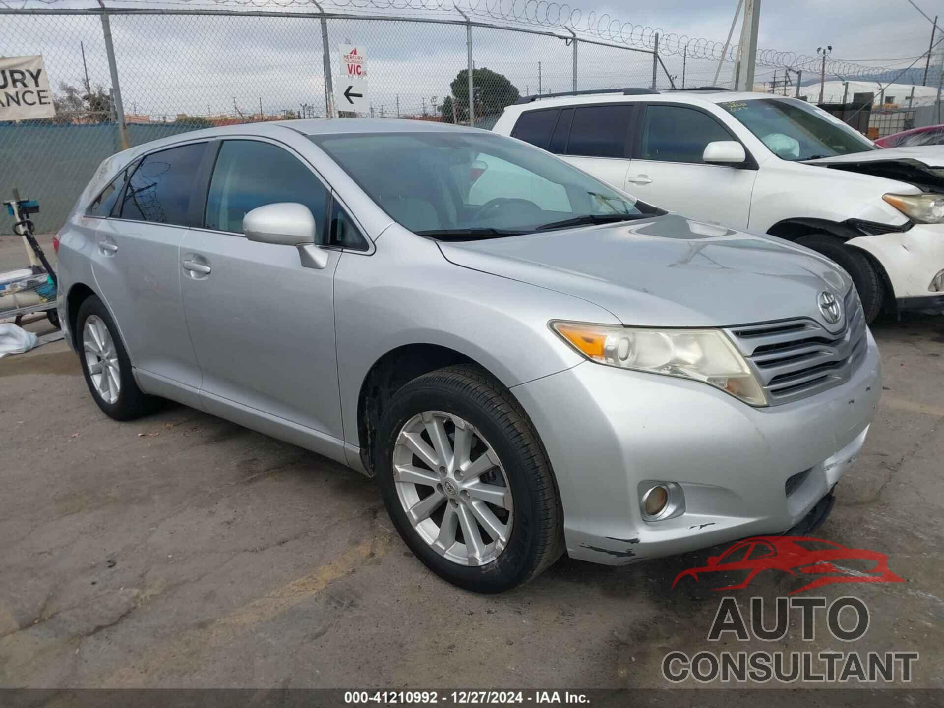 TOYOTA VENZA 2009 - 4T3ZE11A59U014829