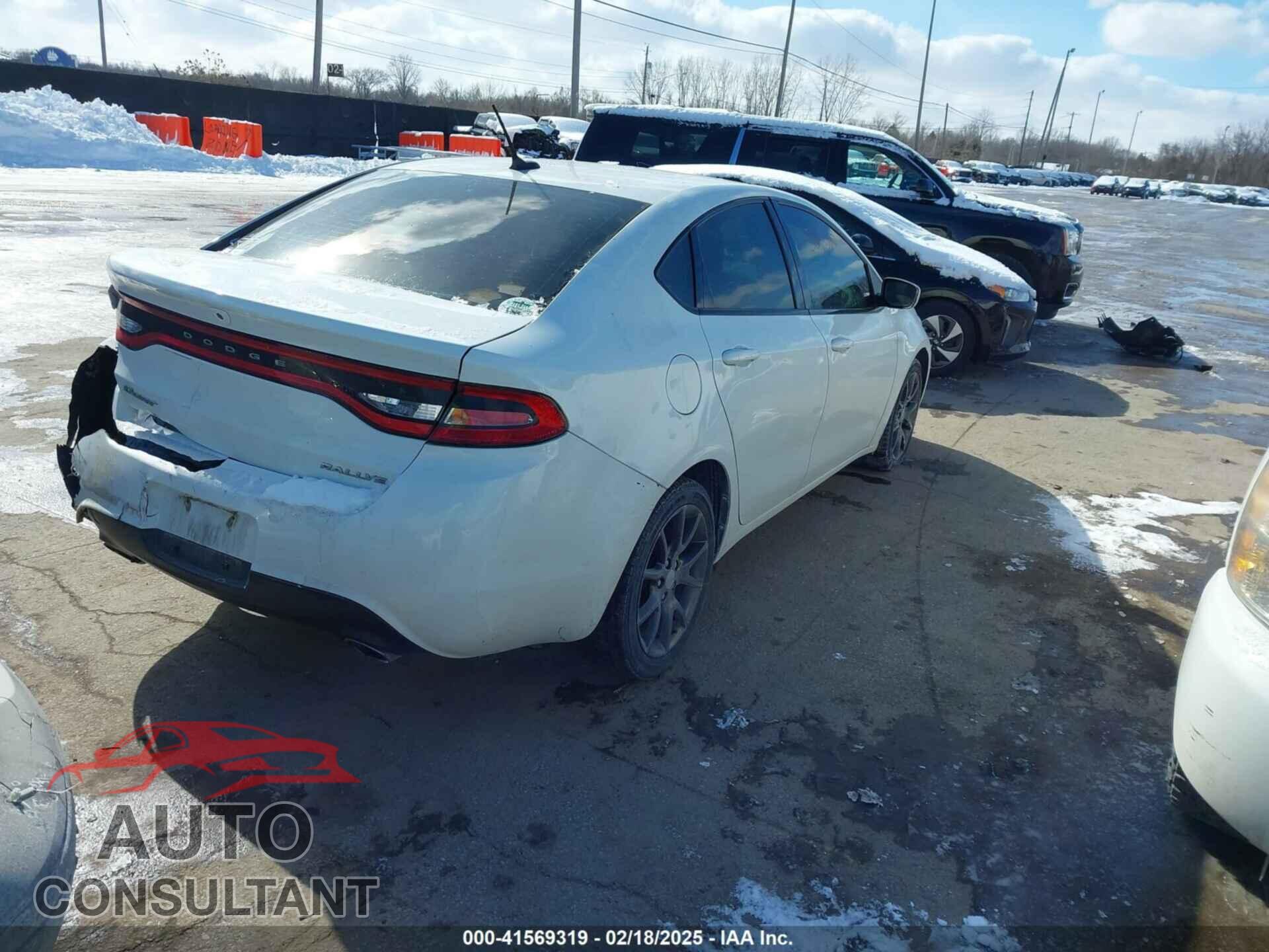 DODGE DART 2015 - 1C3CDFBB2FD362985