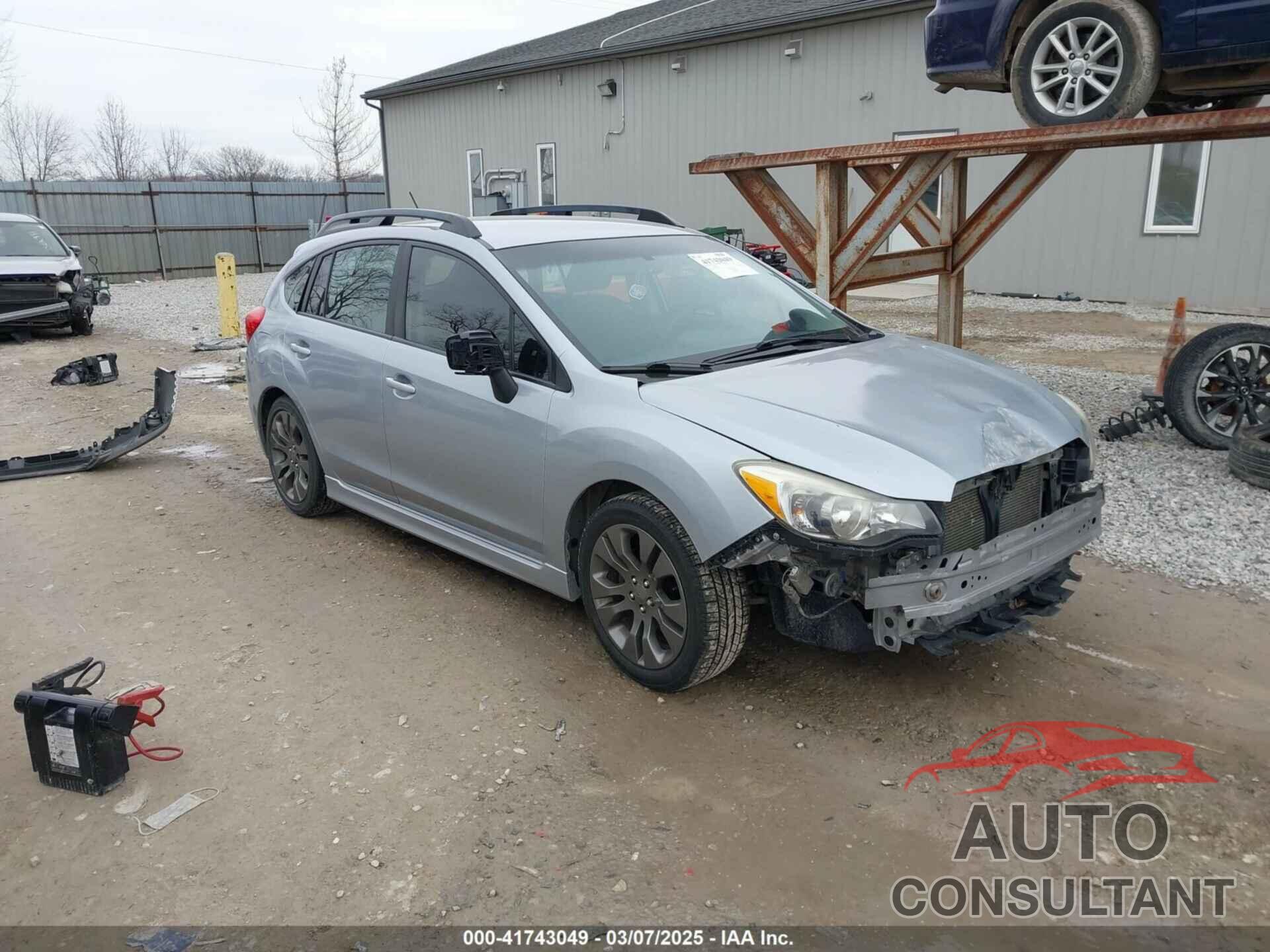 SUBARU IMPREZA 2012 - JF1GPAL67CH219887