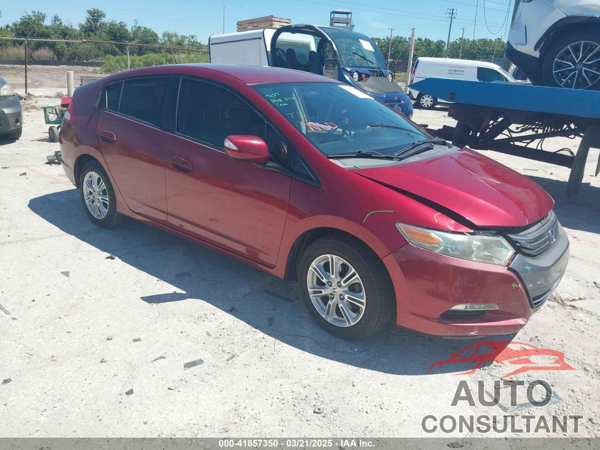 HONDA INSIGHT 2010 - JHMZE2H71AS021062