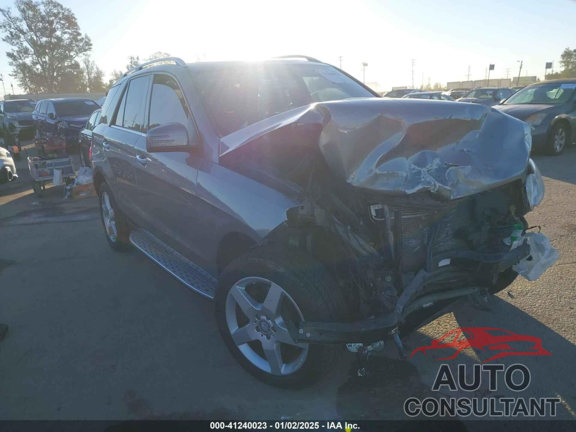 MERCEDES-BENZ ML 350 2014 - 4JGDA5JB2EA271408