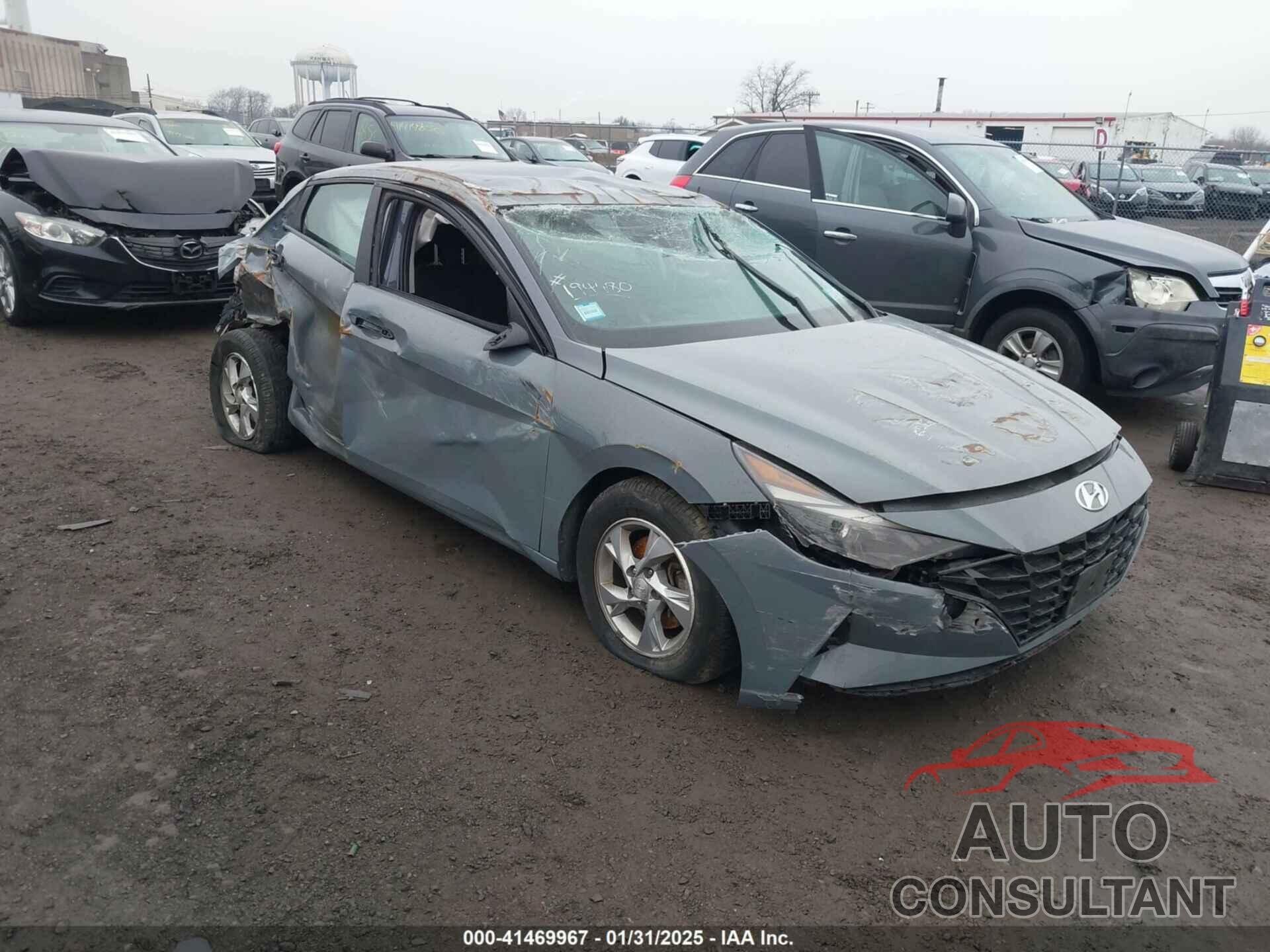 HYUNDAI ELANTRA 2021 - KMHLL4AG7MU194480