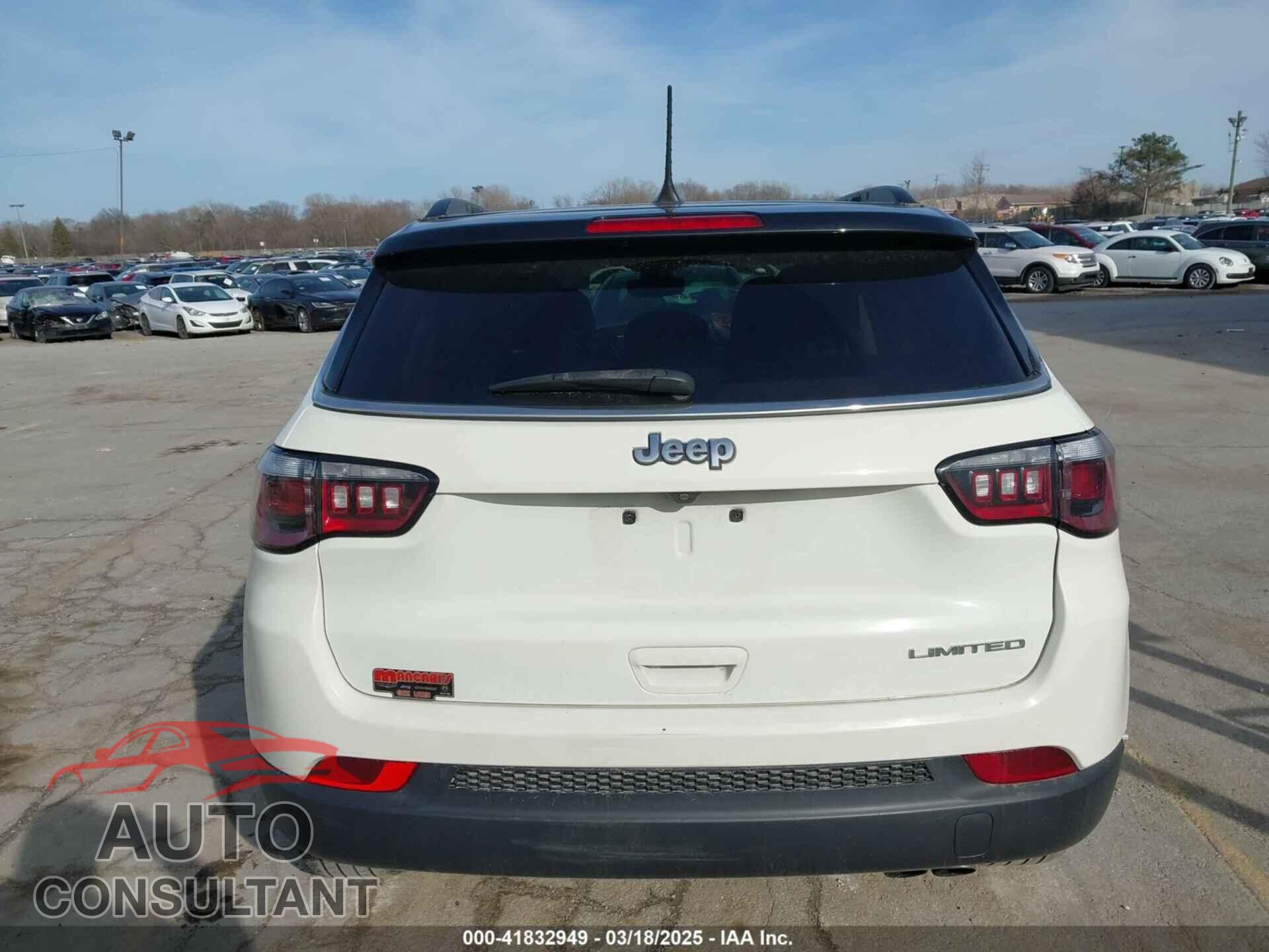 JEEP COMPASS 2020 - 3C4NJCCB2LT247237