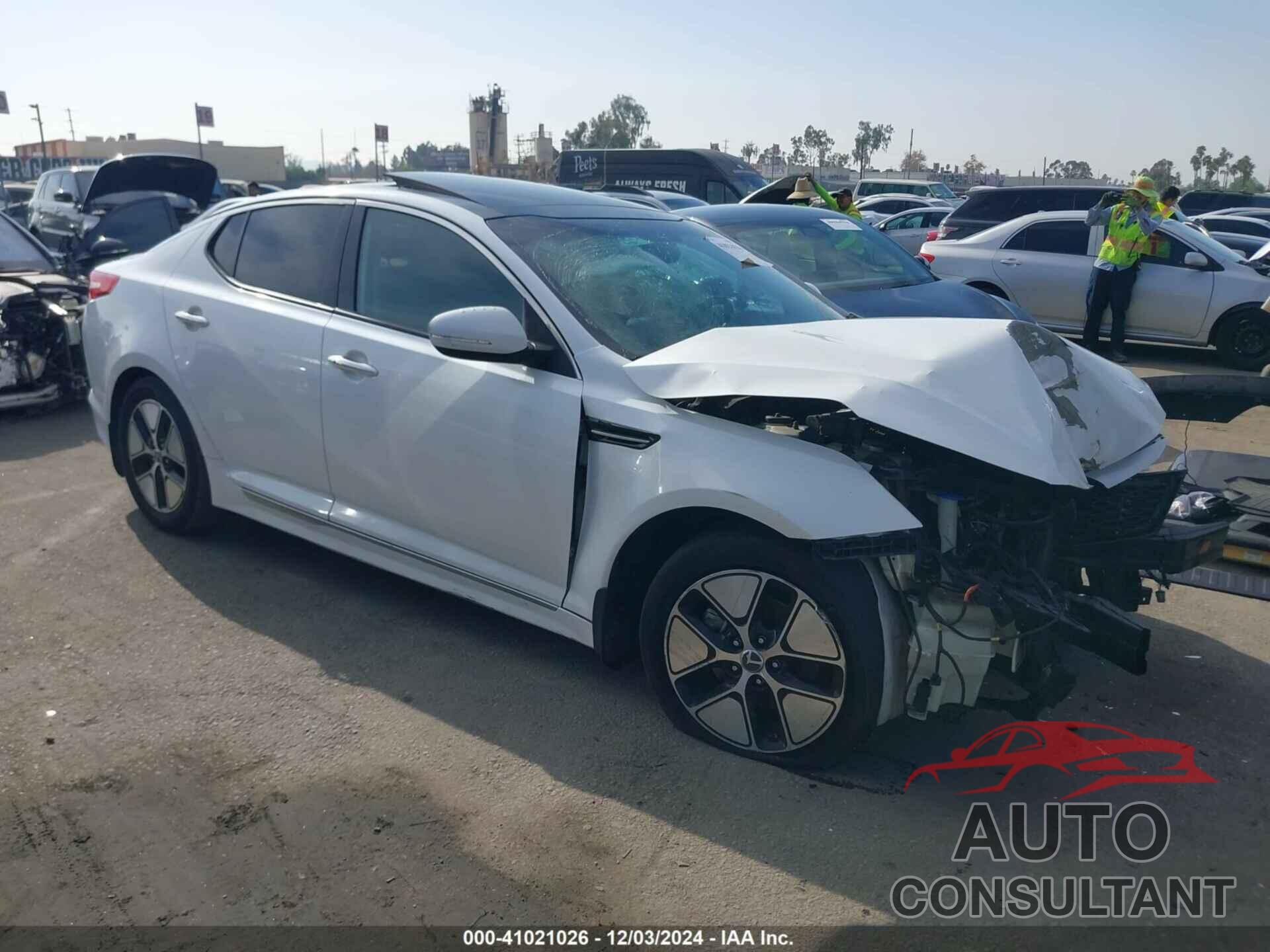 KIA OPTIMA HYBRID 2013 - KNAGM4AD2D5056183