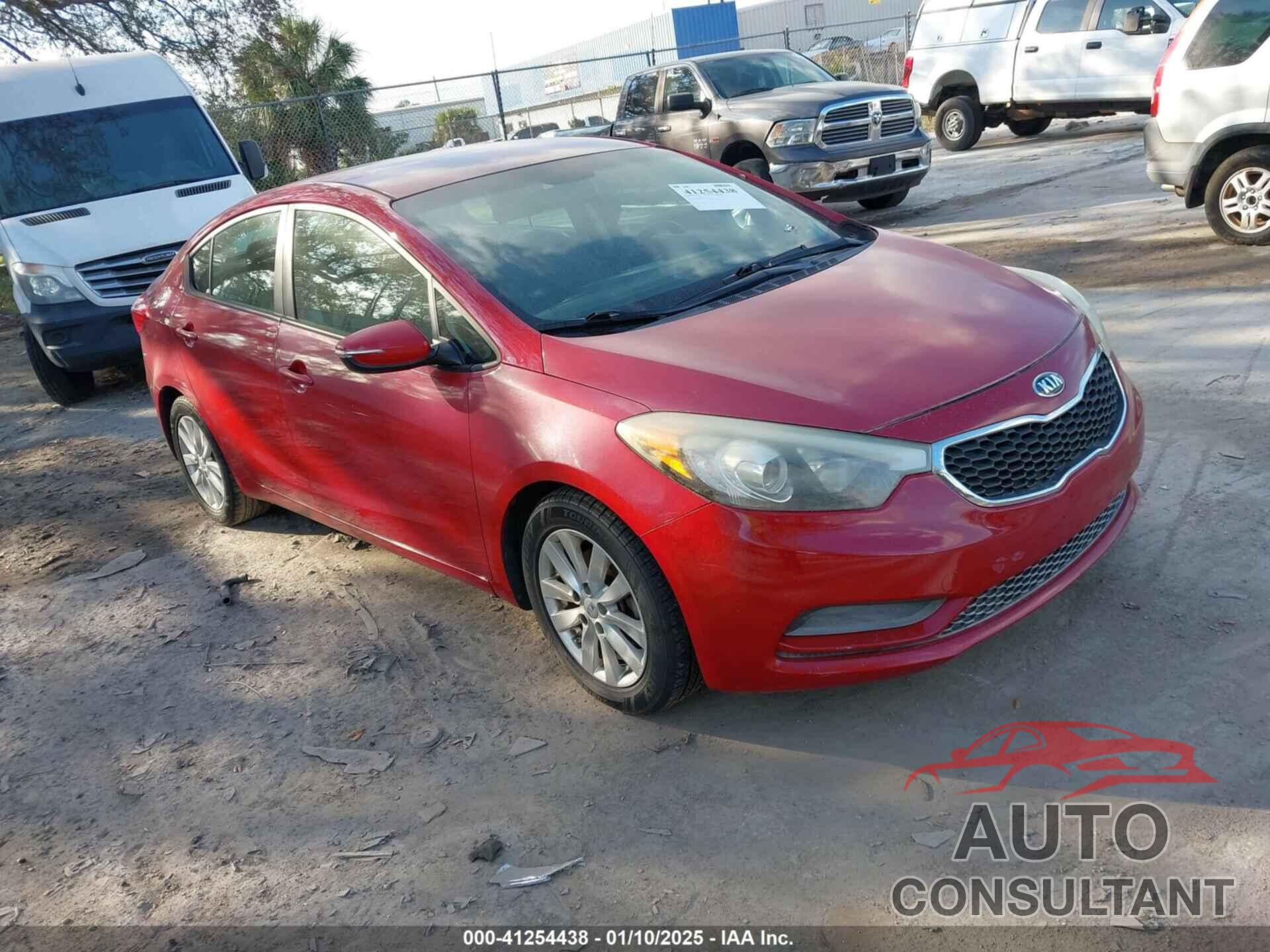 KIA FORTE 2015 - KNAFX4A64F5415072