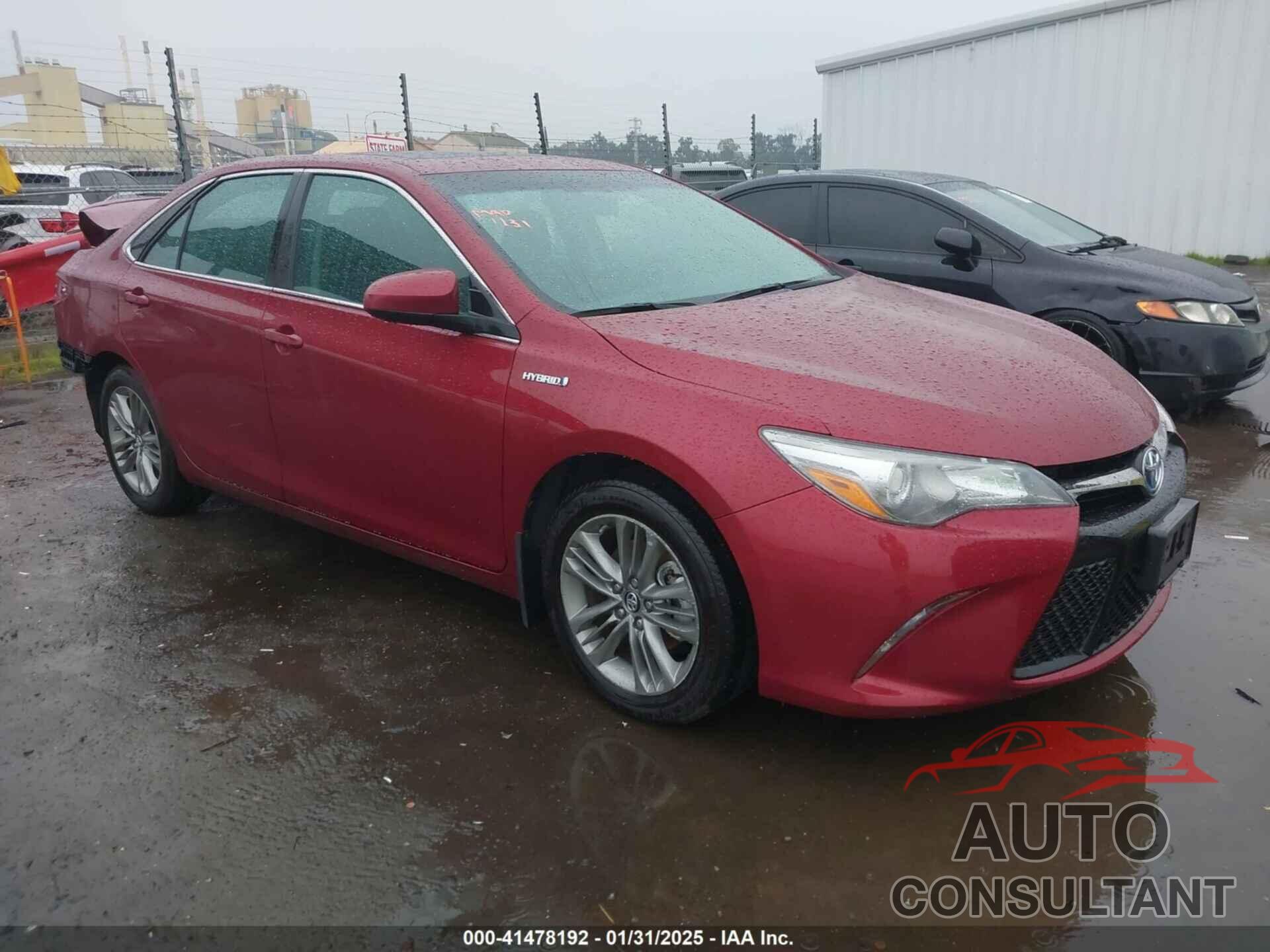TOYOTA CAMRY HYBRID 2017 - 4T1BD1FK3HU218977