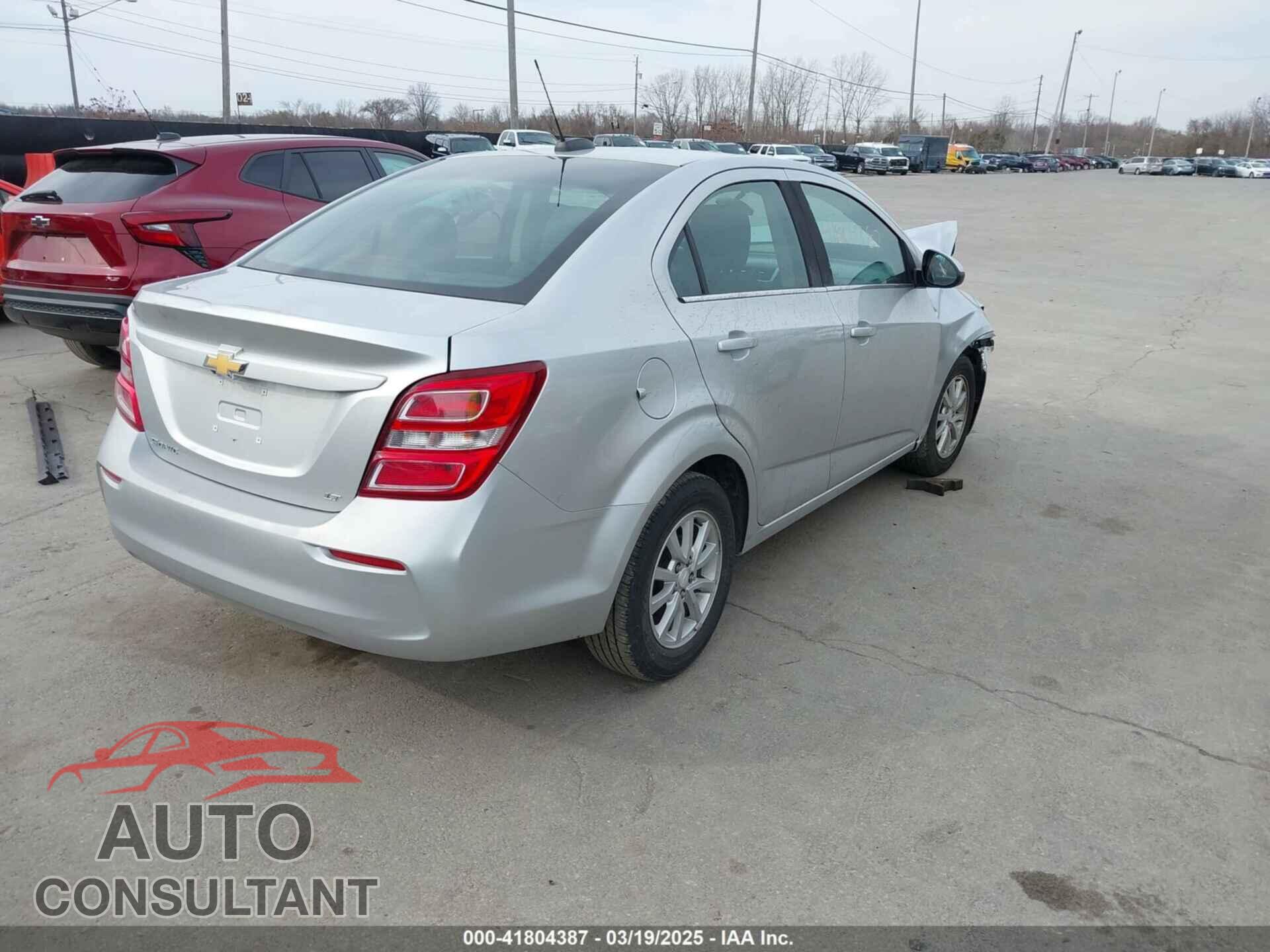 CHEVROLET SONIC 2017 - 1G1JD5SG2H4133131