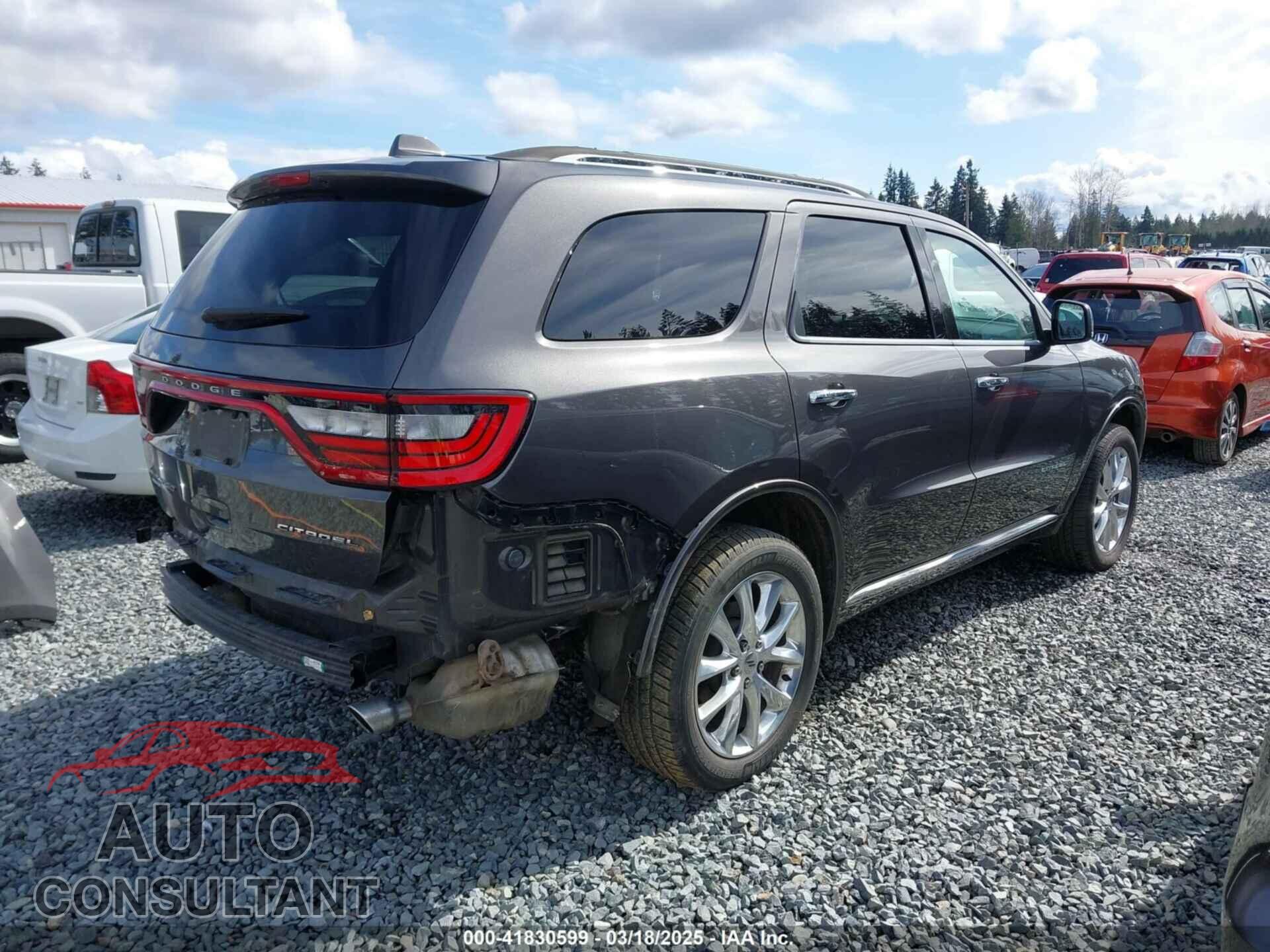 DODGE DURANGO 2019 - 1C4RDJEGXKC745539