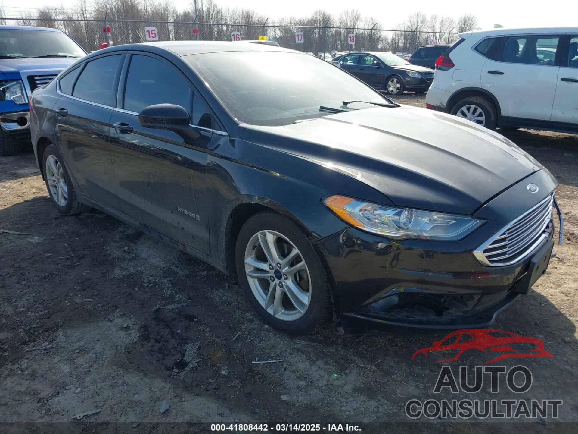 FORD FUSION HYBRID 2018 - 3FA6P0UU4JR101262