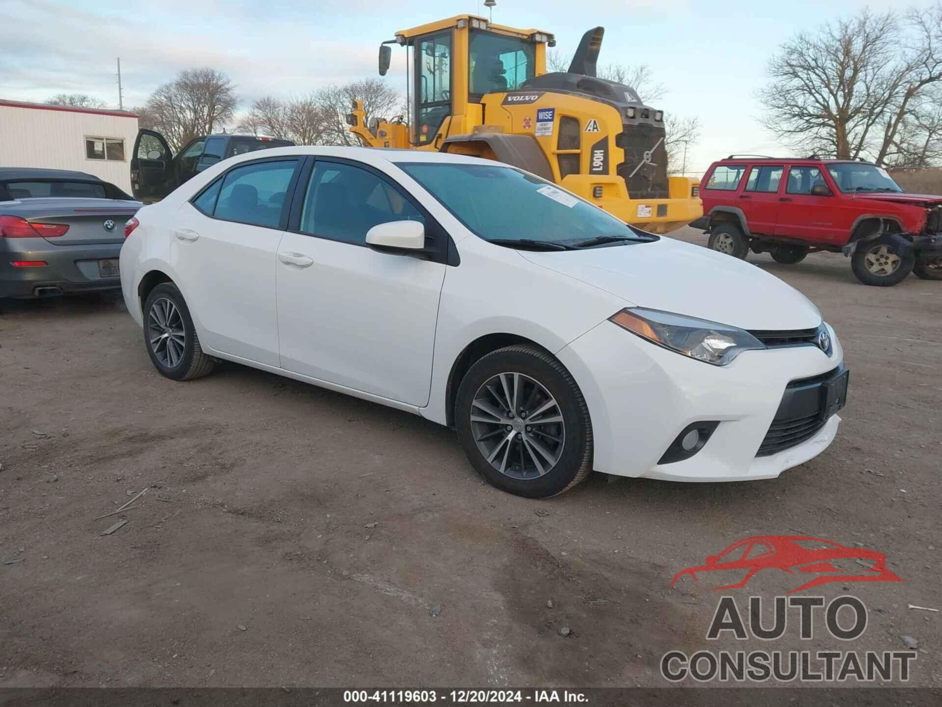 TOYOTA COROLLA 2016 - 2T1BURHE8GC578266