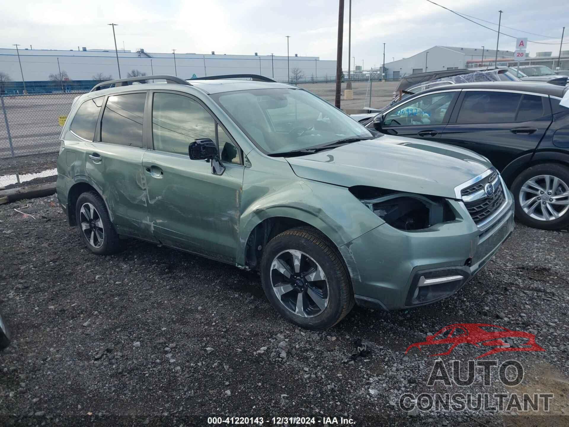 SUBARU FORESTER 2018 - JF2SJARC5JH532860