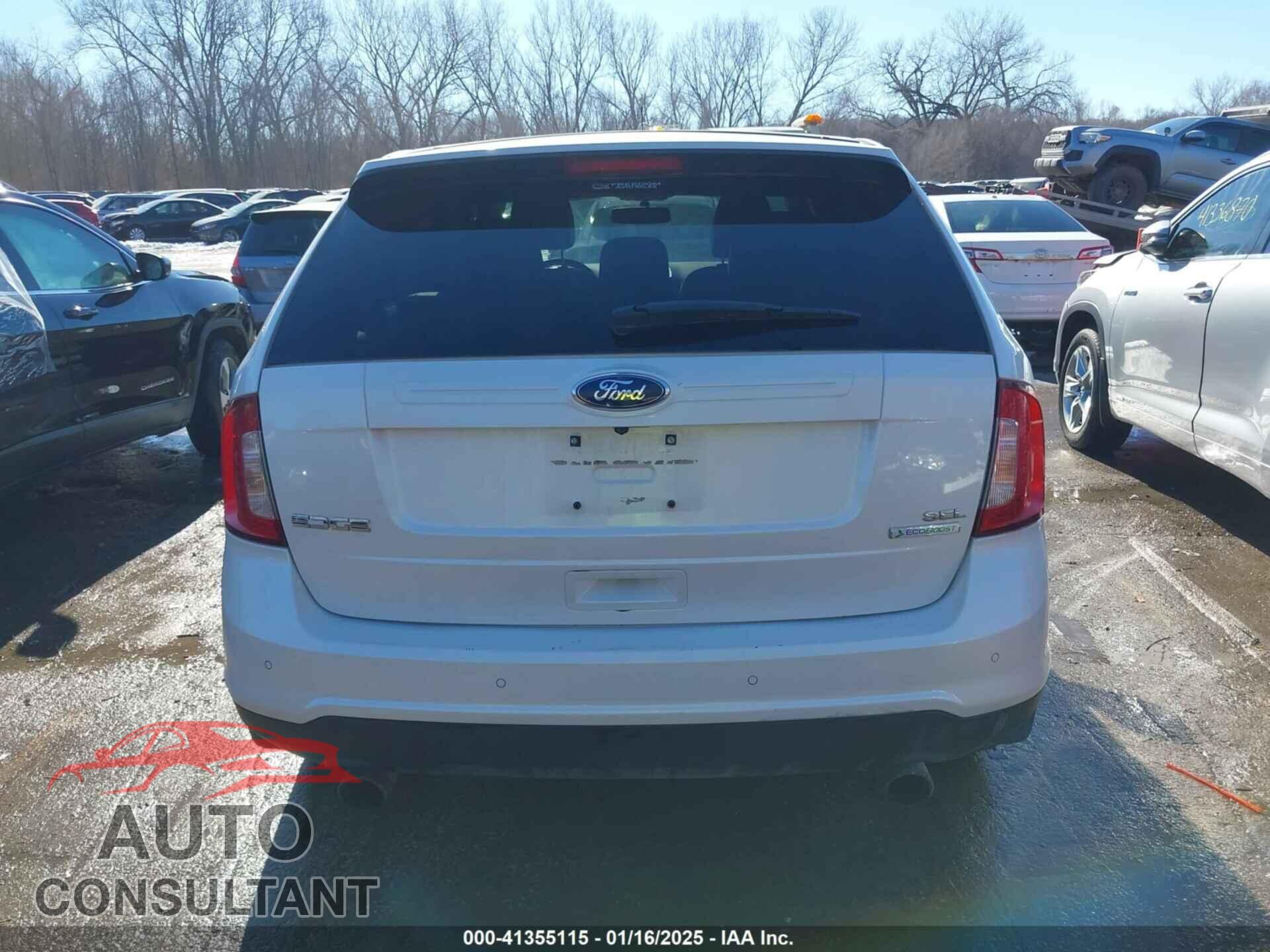 FORD EDGE 2012 - 2FMDK3J96CBA91381