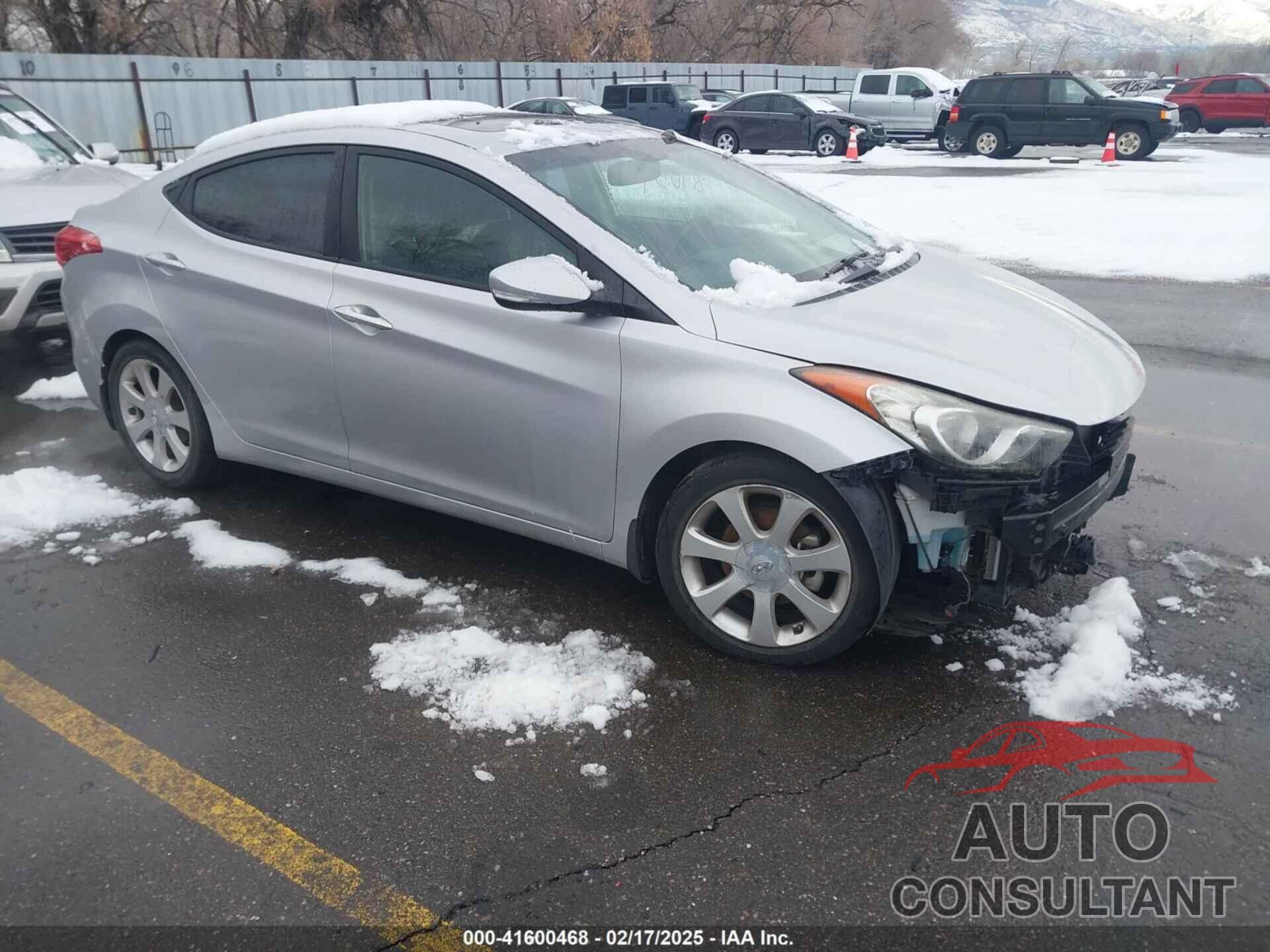 HYUNDAI ELANTRA 2013 - 5NPDH4AE0DH254506