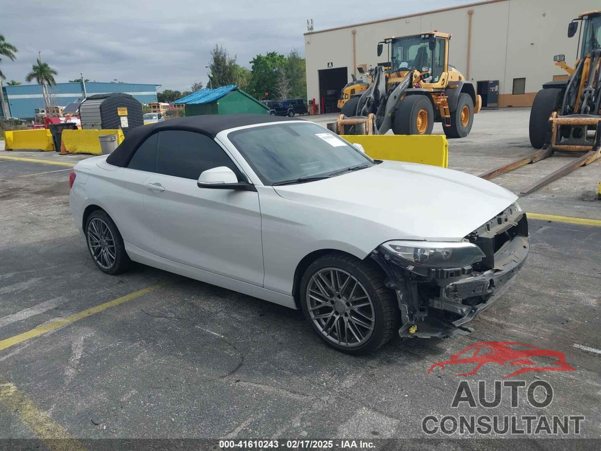 BMW 230I 2017 - WBA2K9C38HV950695