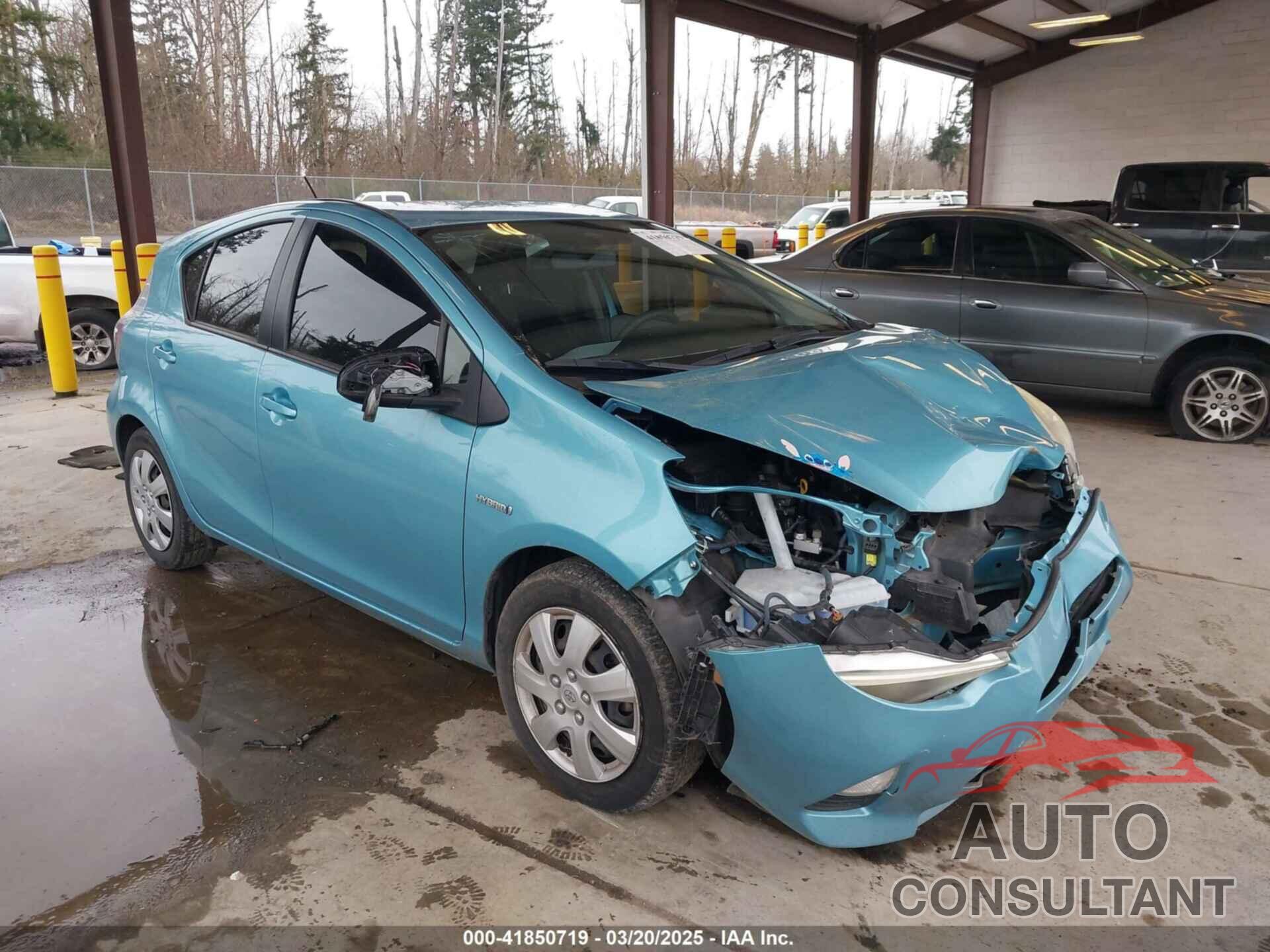 TOYOTA PRIUS C 2012 - JTDKDTB30C1015909
