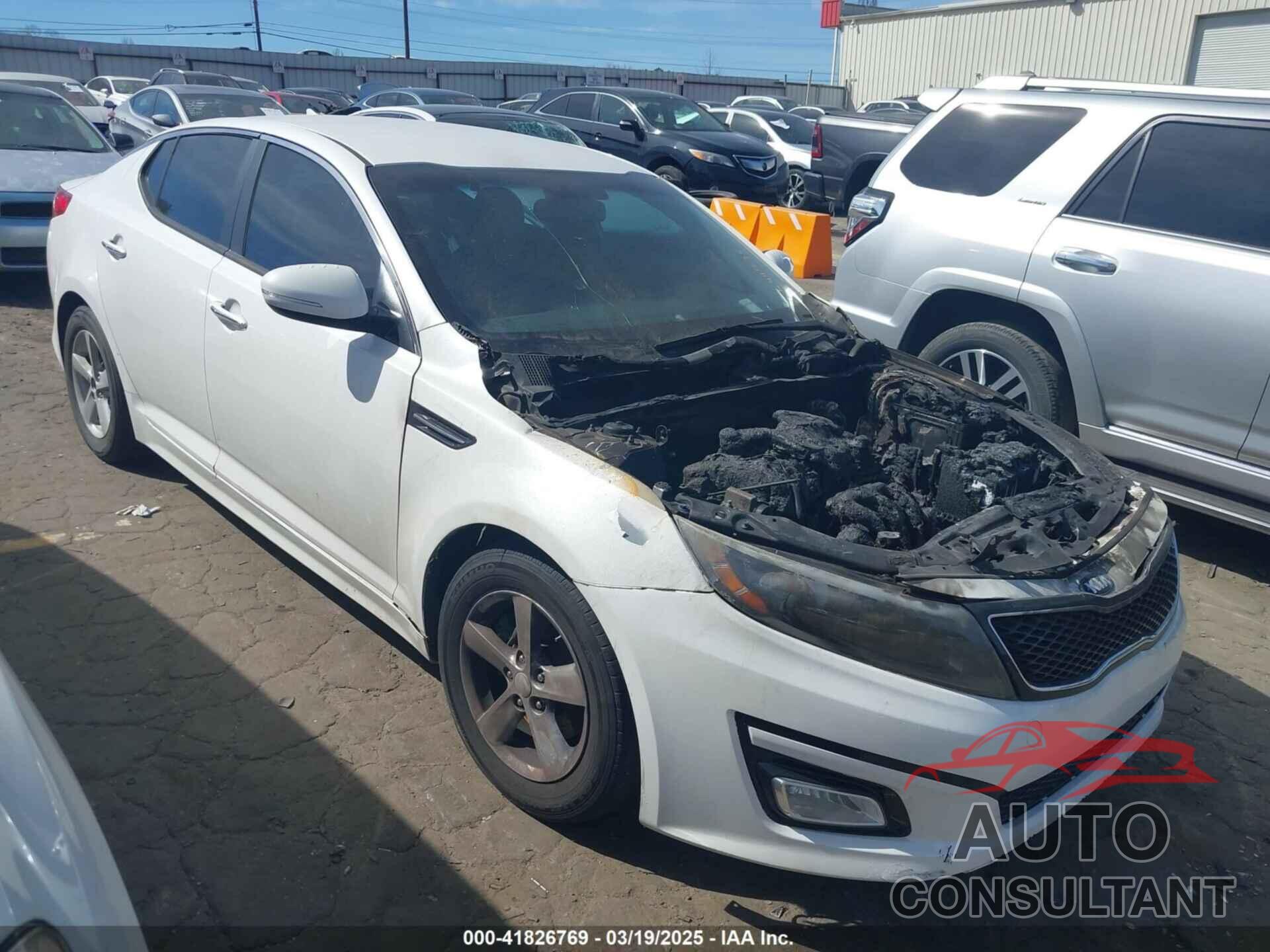 KIA OPTIMA 2015 - KNAGM4A71F5644735