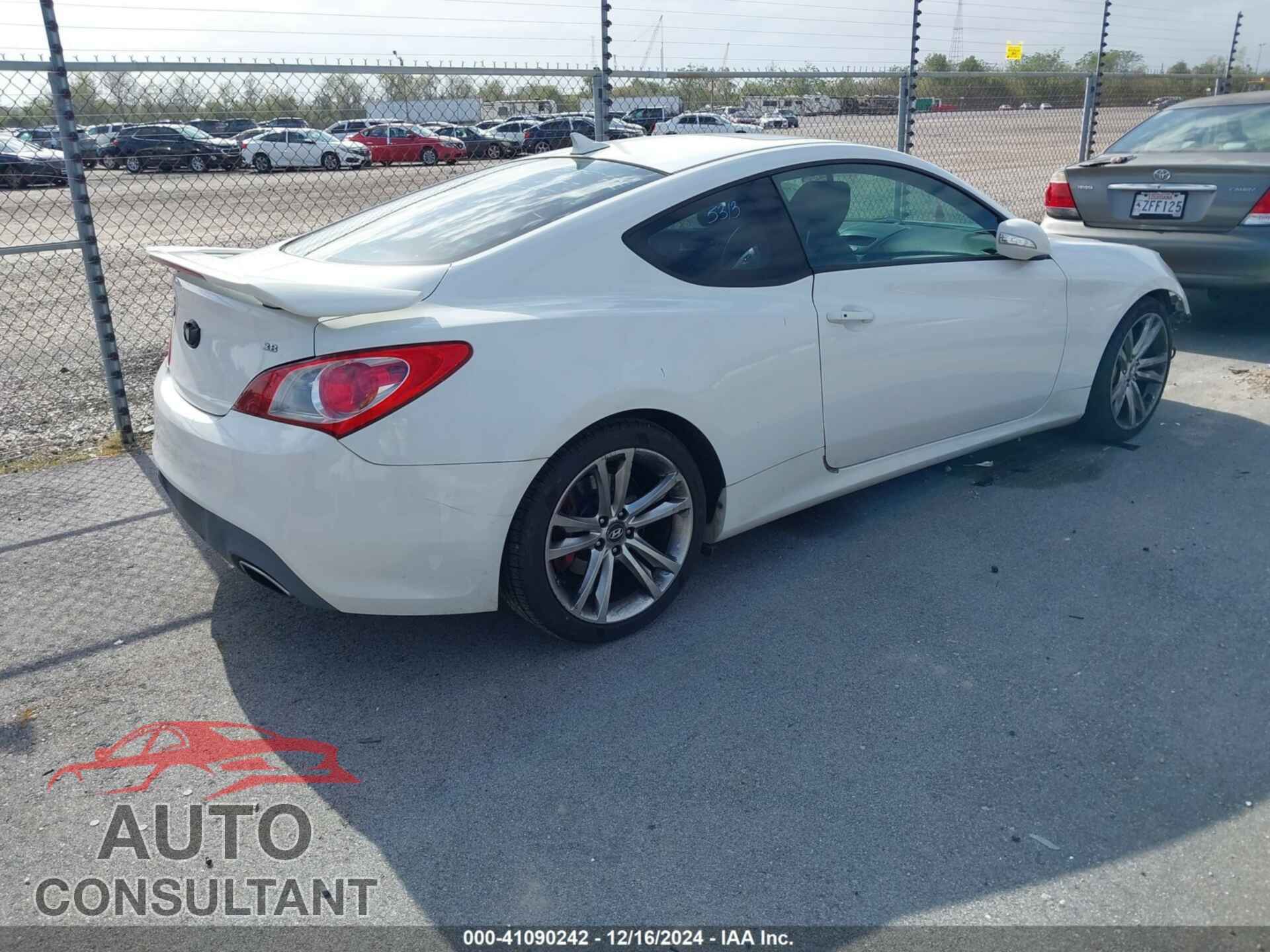 HYUNDAI GENESIS 2012 - KMHHU6KH2CU066460