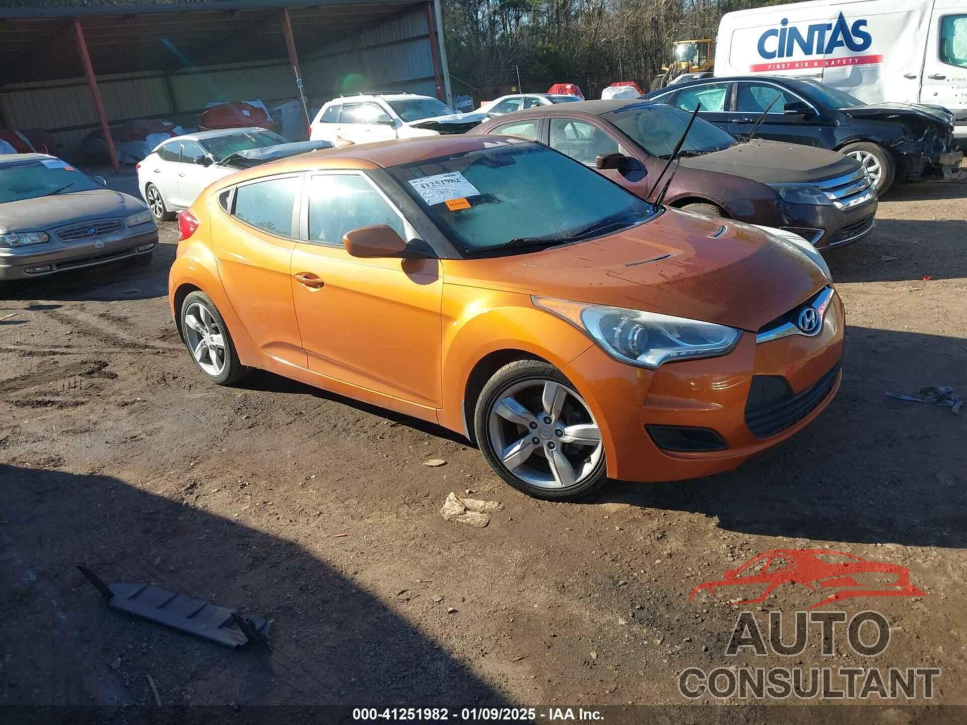 HYUNDAI VELOSTER 2013 - KMHTC6AD3DU126193