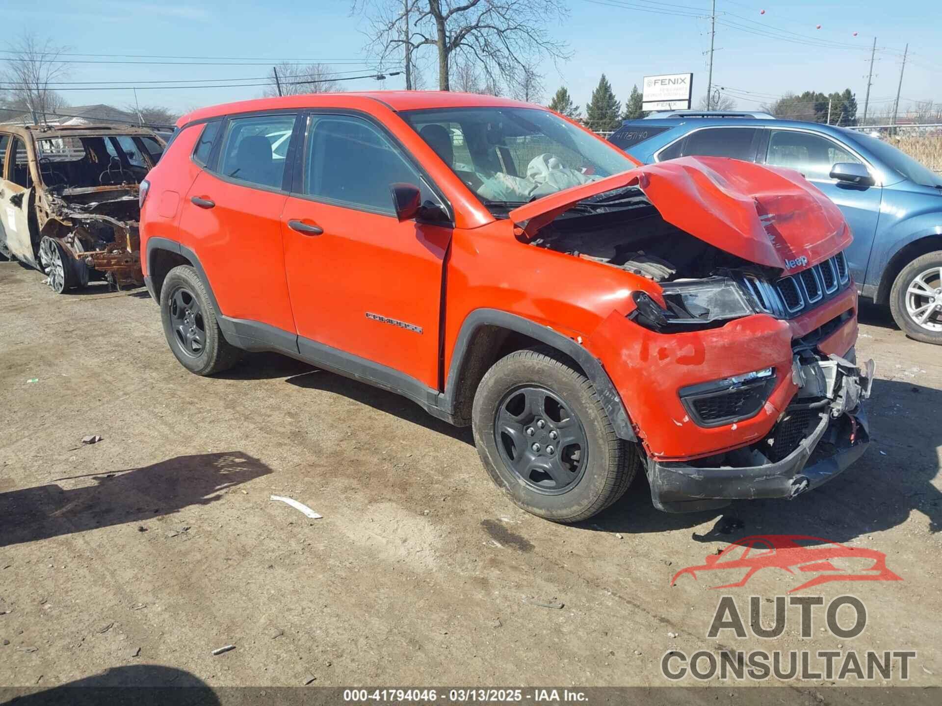 JEEP COMPASS 2018 - 3C4NJCAB2JT169736
