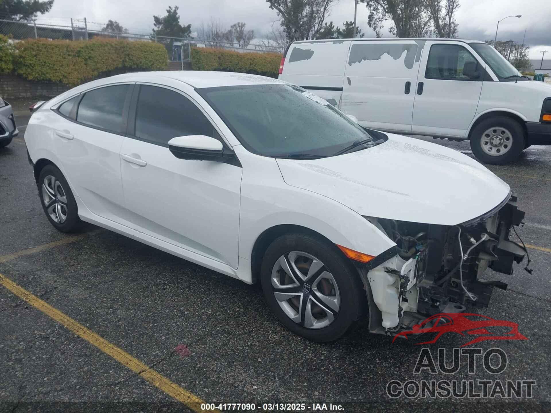 HONDA CIVIC 2018 - 2HGFC2F54JH589813