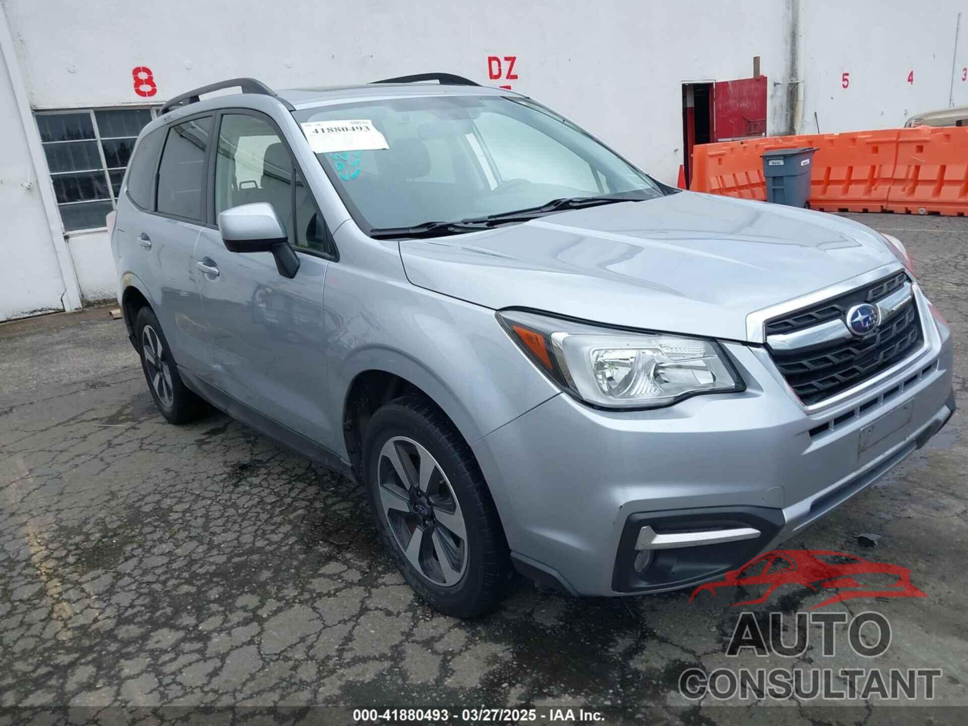 SUBARU FORESTER 2018 - JF2SJAGC3JH498940