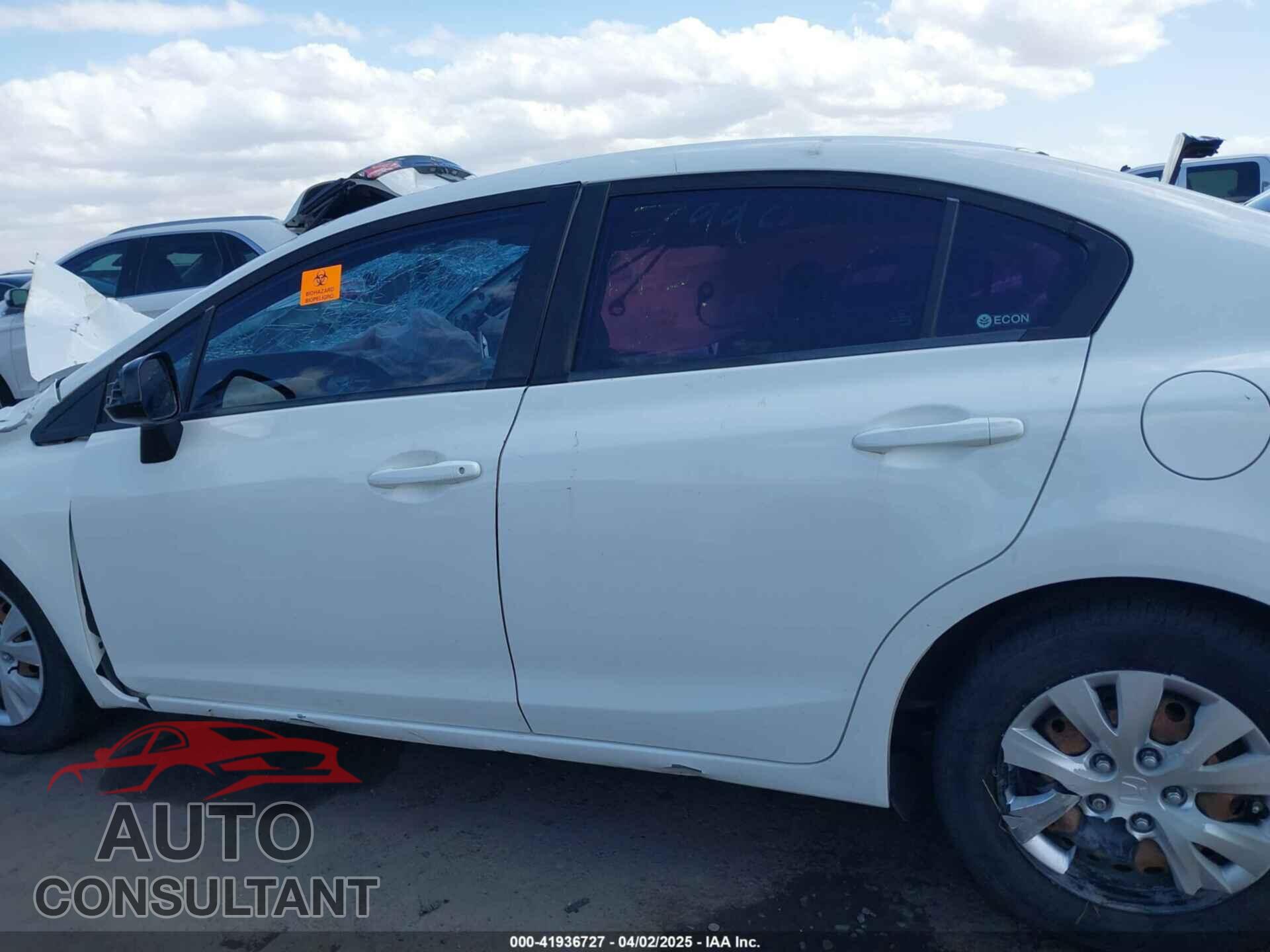 HONDA CIVIC 2012 - 2HGFB2F50CH576806