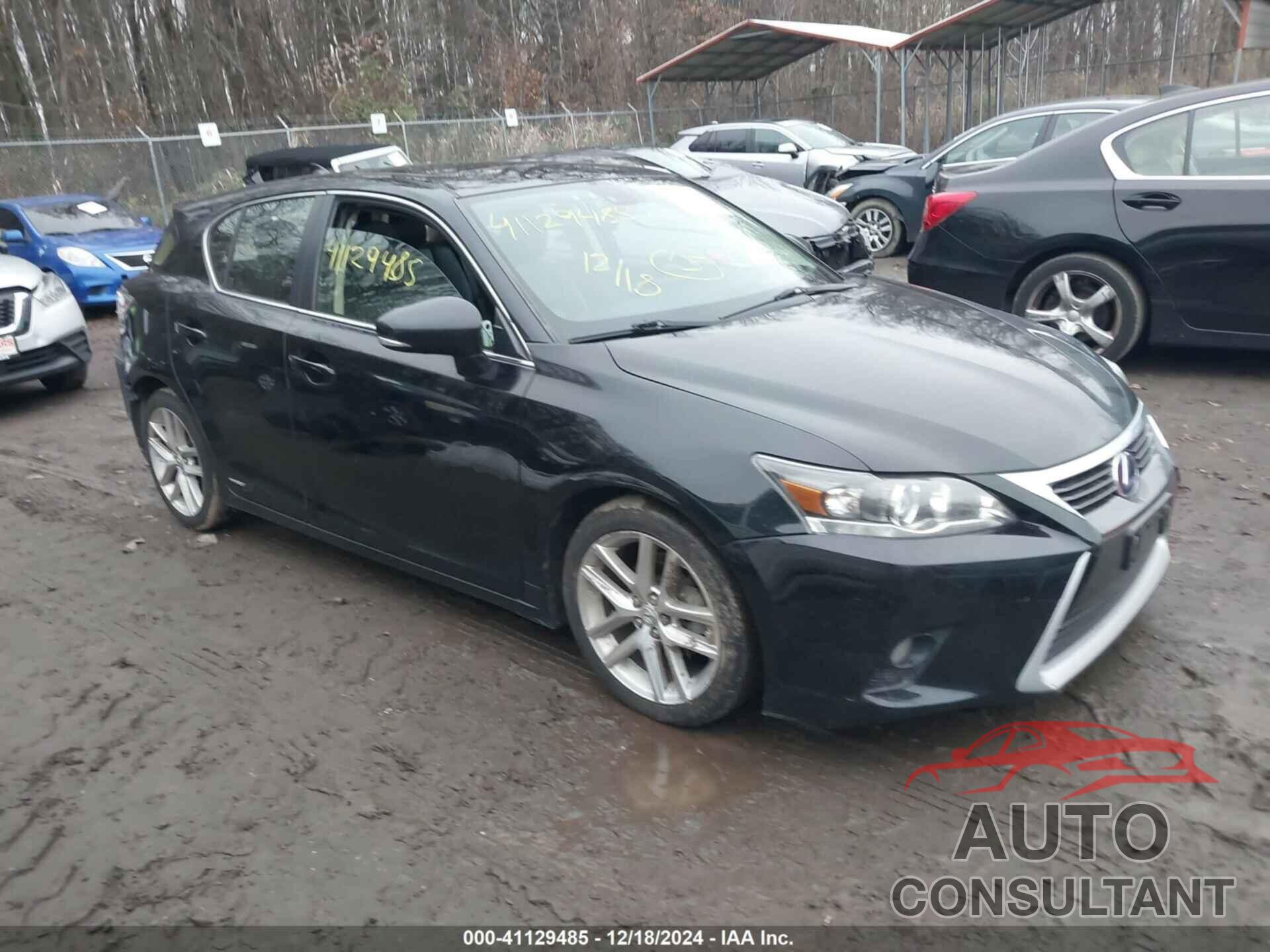 LEXUS CT 200H 2015 - JTHKD5BH8F2223301