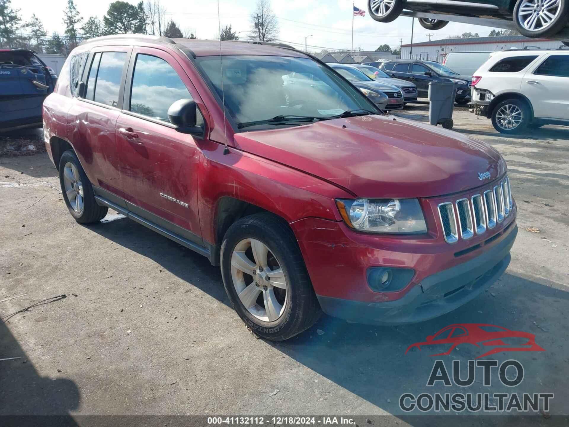 JEEP COMPASS 2017 - 1C4NJCBA6HD147857