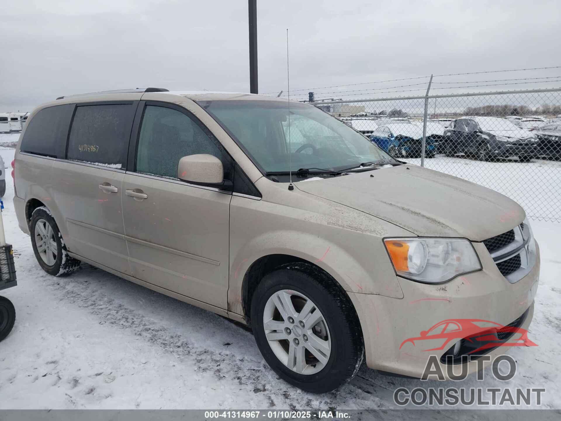 DODGE GRAND CARAVAN 2012 - 2C4RDGDG6CR380886