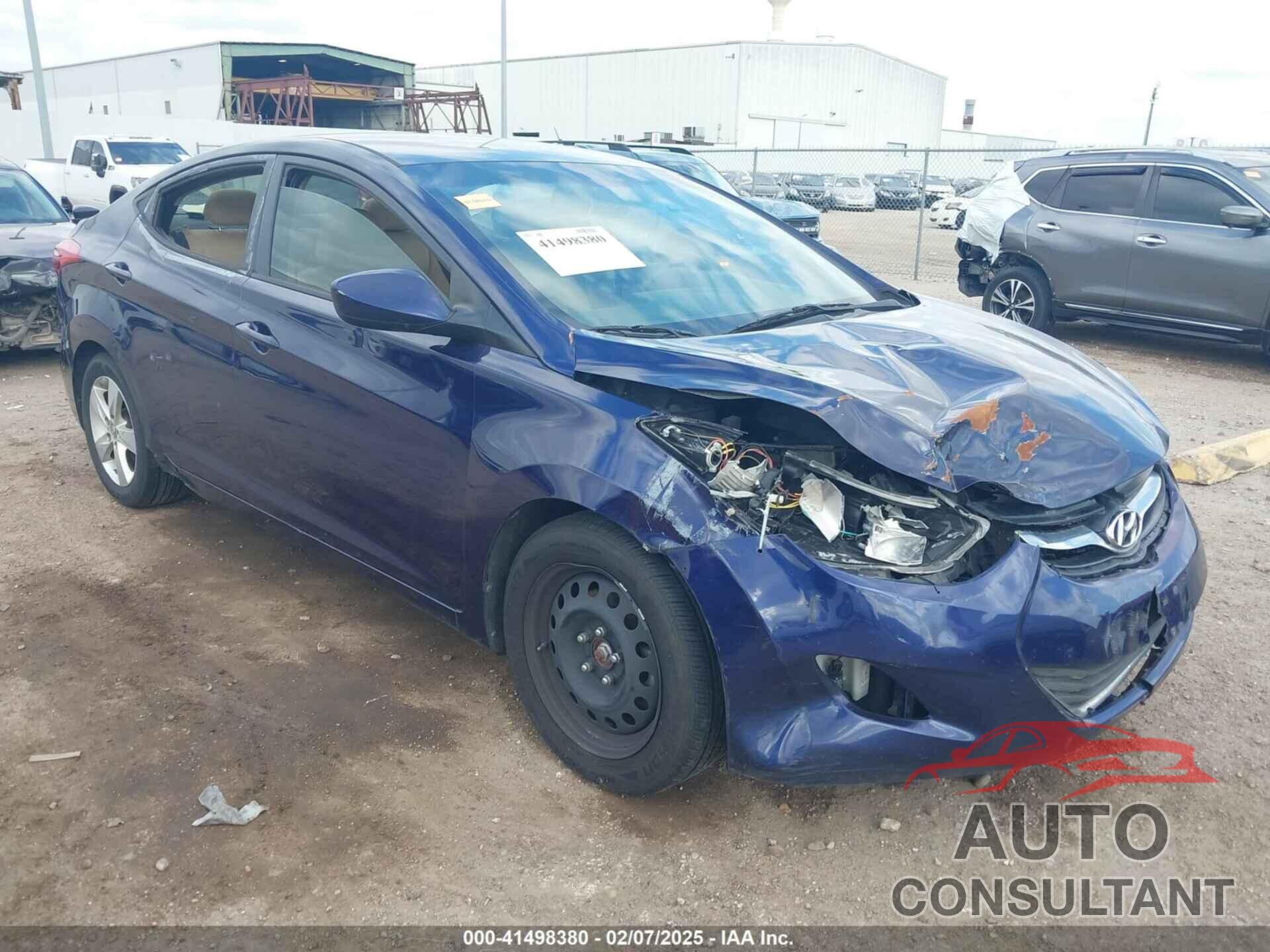 HYUNDAI ELANTRA 2013 - 5NPDH4AE0DH374046