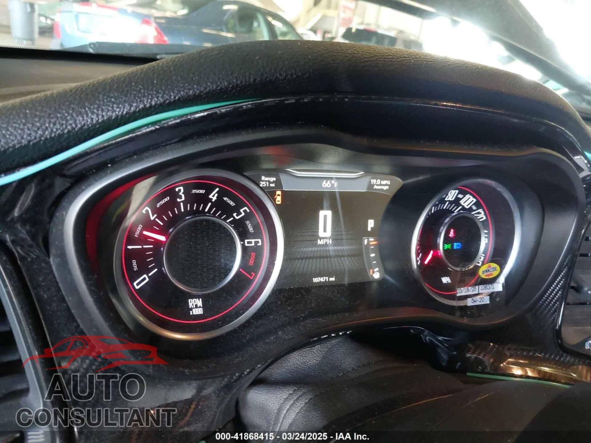 DODGE CHALLENGER 2016 - 2C3CDZAG2GH195580