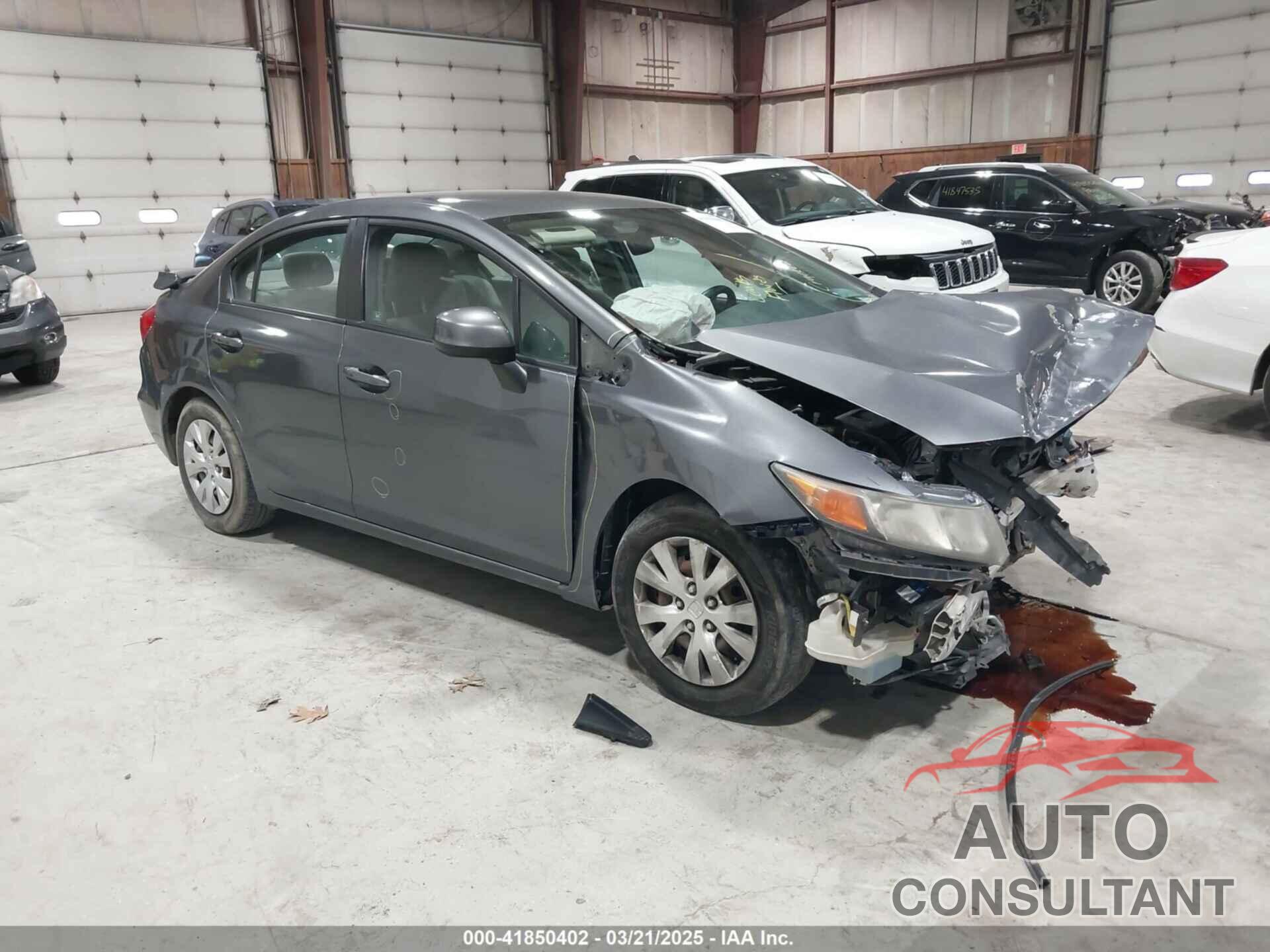 HONDA CIVIC 2012 - 2HGFB2F57CH311381