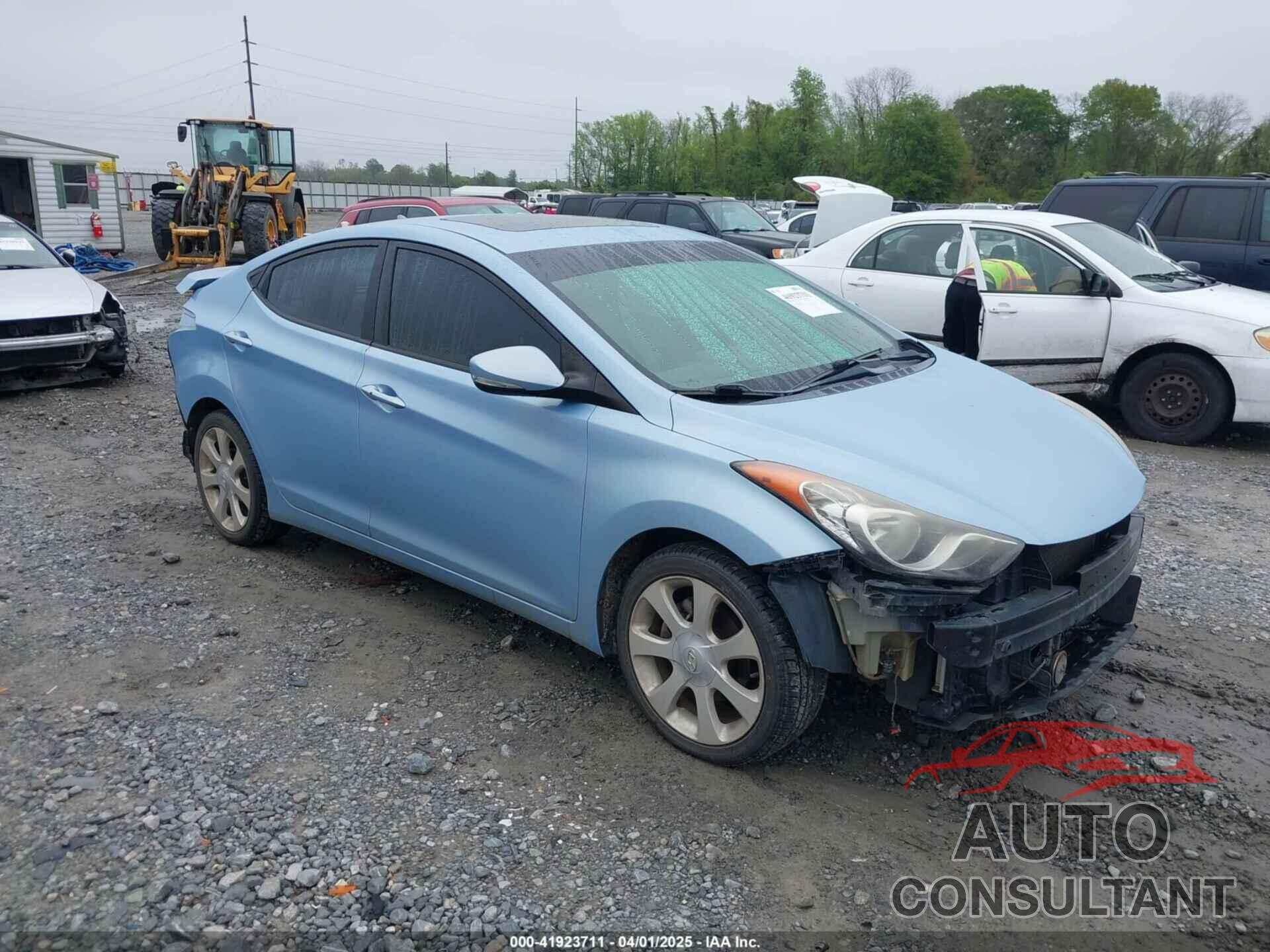 HYUNDAI ELANTRA 2011 - KMHDH4AE5BU087252