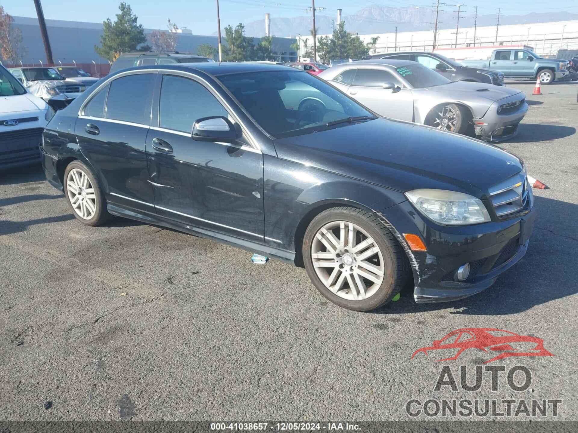 MERCEDES-BENZ C 300 2009 - WDDGF54X19F225335