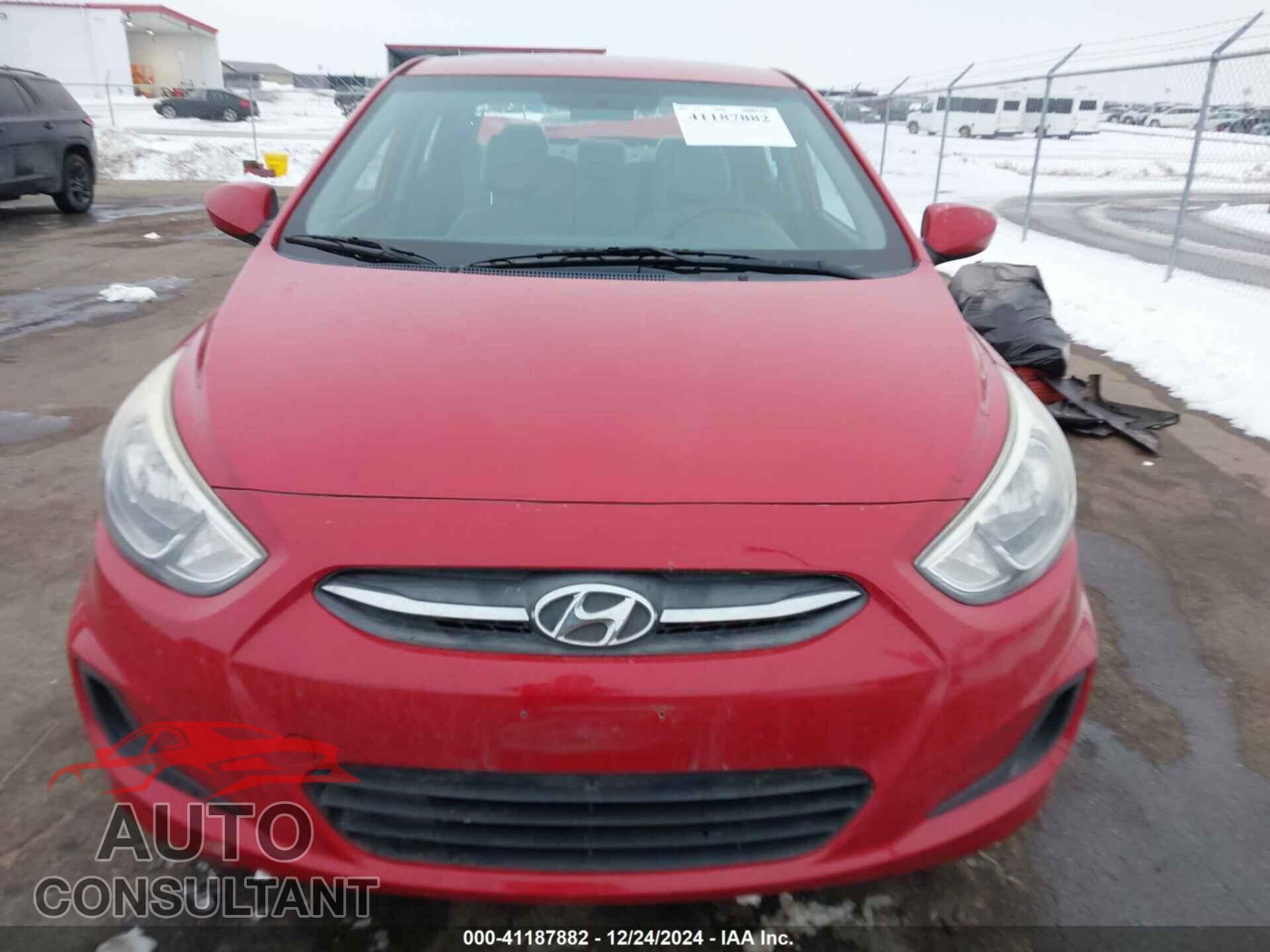 HYUNDAI ACCENT 2016 - KMHCT4AE2GU083192