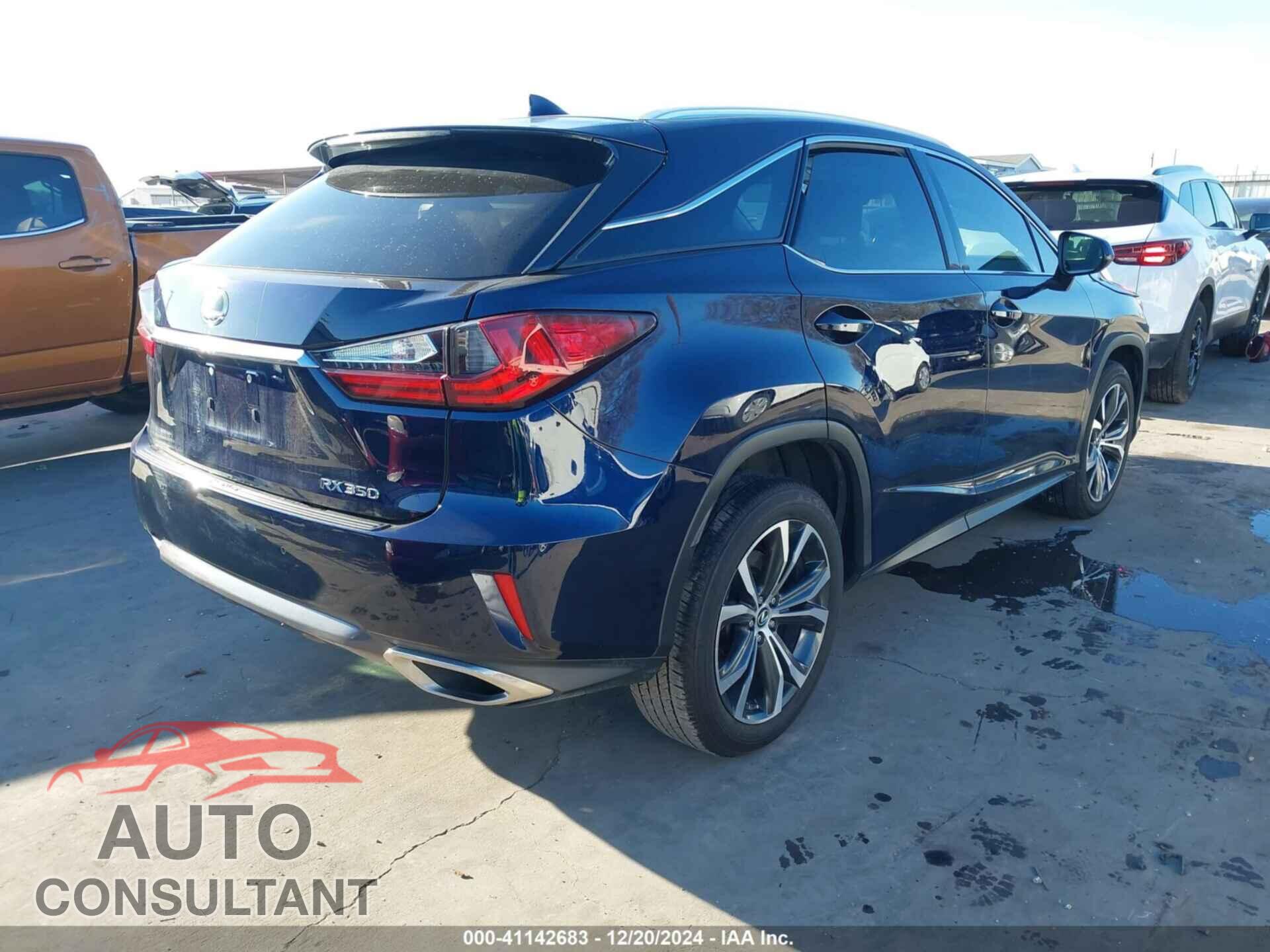LEXUS RX 2018 - 2T2ZZMCA2JC110964