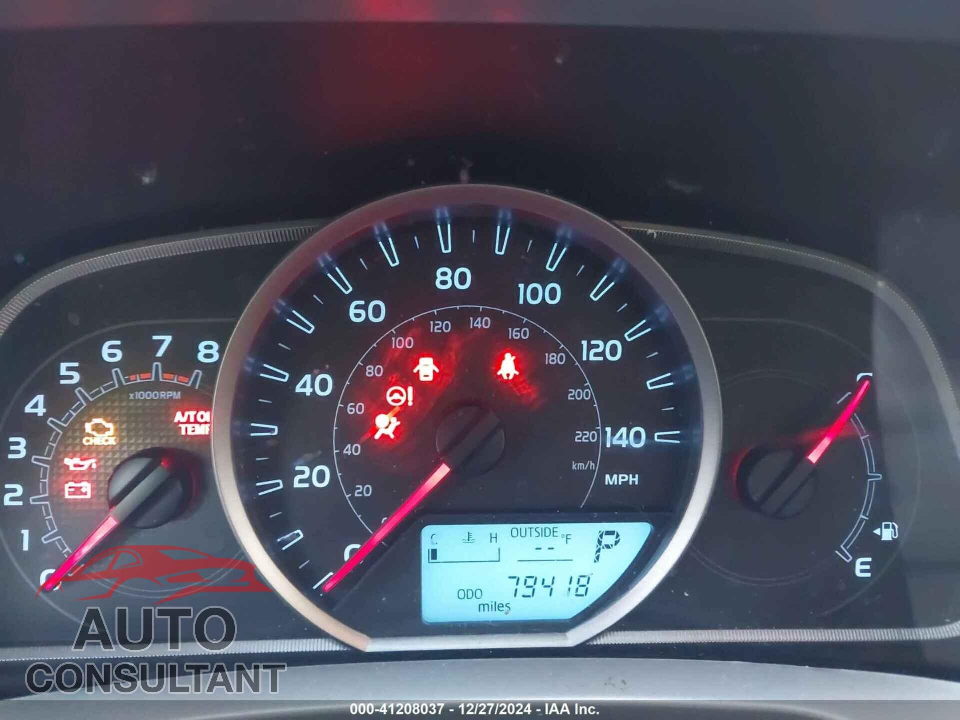 TOYOTA RAV4 2014 - 2T3BFREV9EW160185