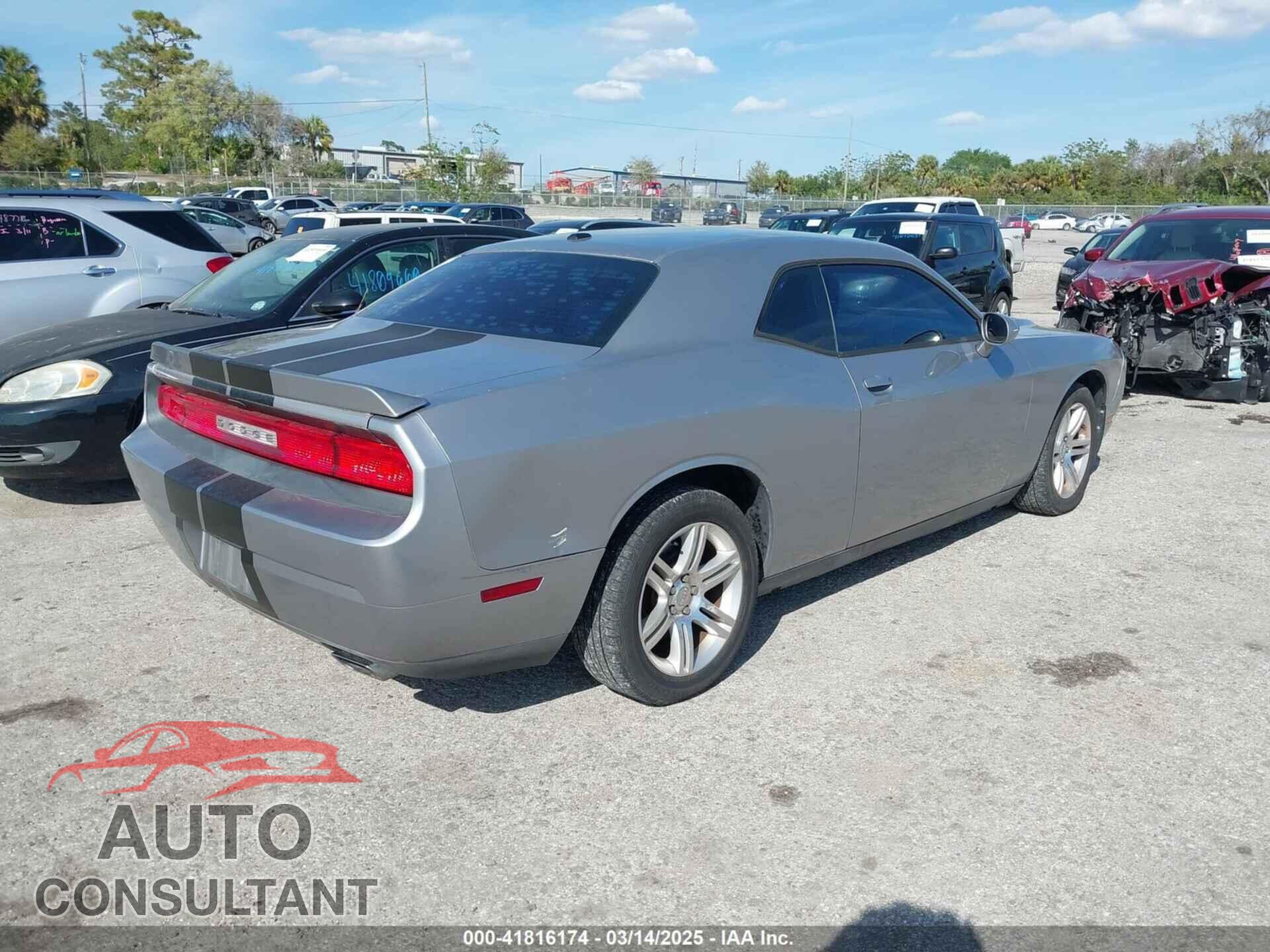 DODGE CHALLENGER 2013 - 2C3CDYAG2DH699956