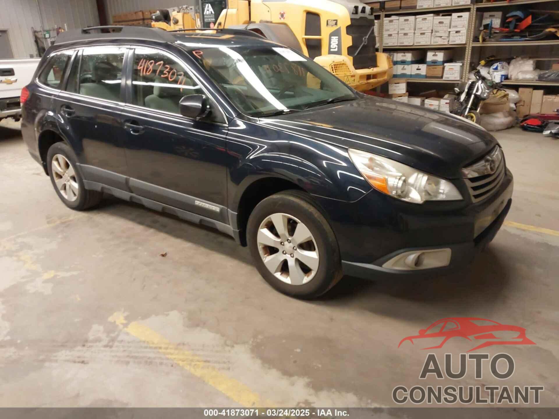 SUBARU OUTBACK 2012 - 4S4BRBAC6C1301224