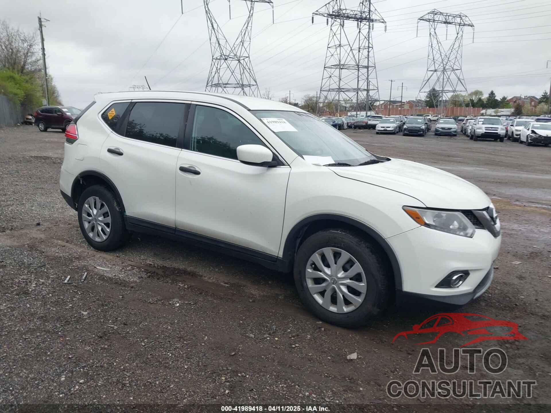 NISSAN ROGUE 2016 - KNMAT2MV3GP723940