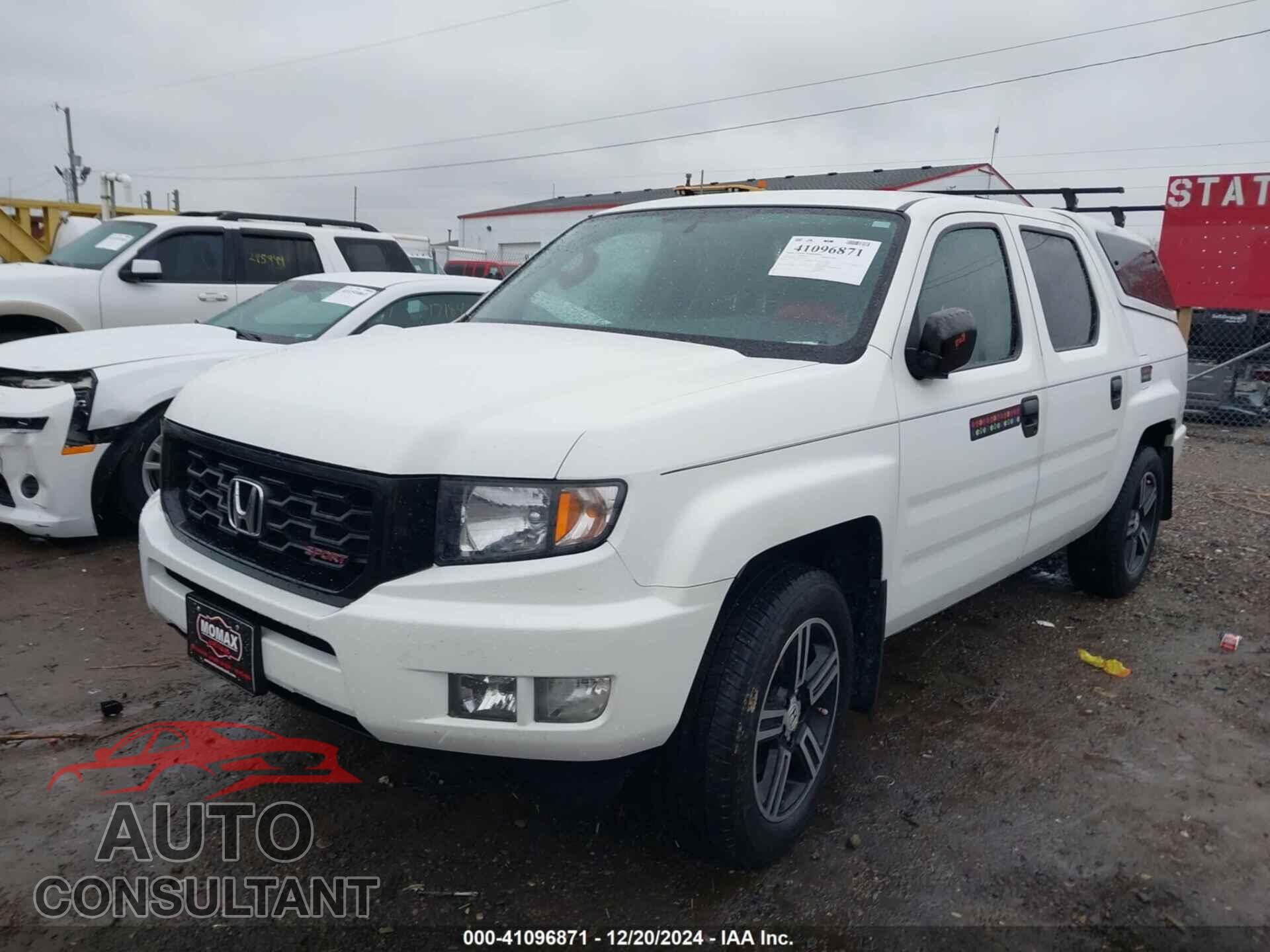 HONDA RIDGELINE 2013 - 5FPYK1F75DB016989