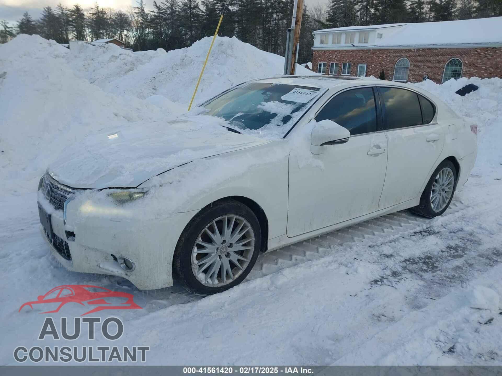 LEXUS GS 2013 - JTHCE1BL9D5005197